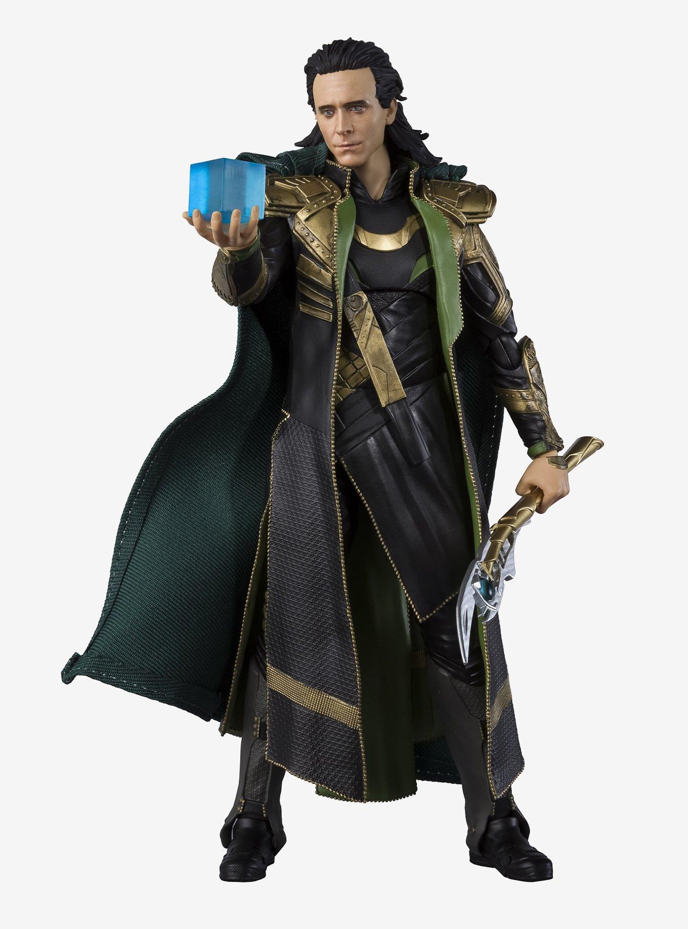 Bandai Spirits Marvel The Avengers S.H.Figuarts Loki Collectible Figure, , alternate
