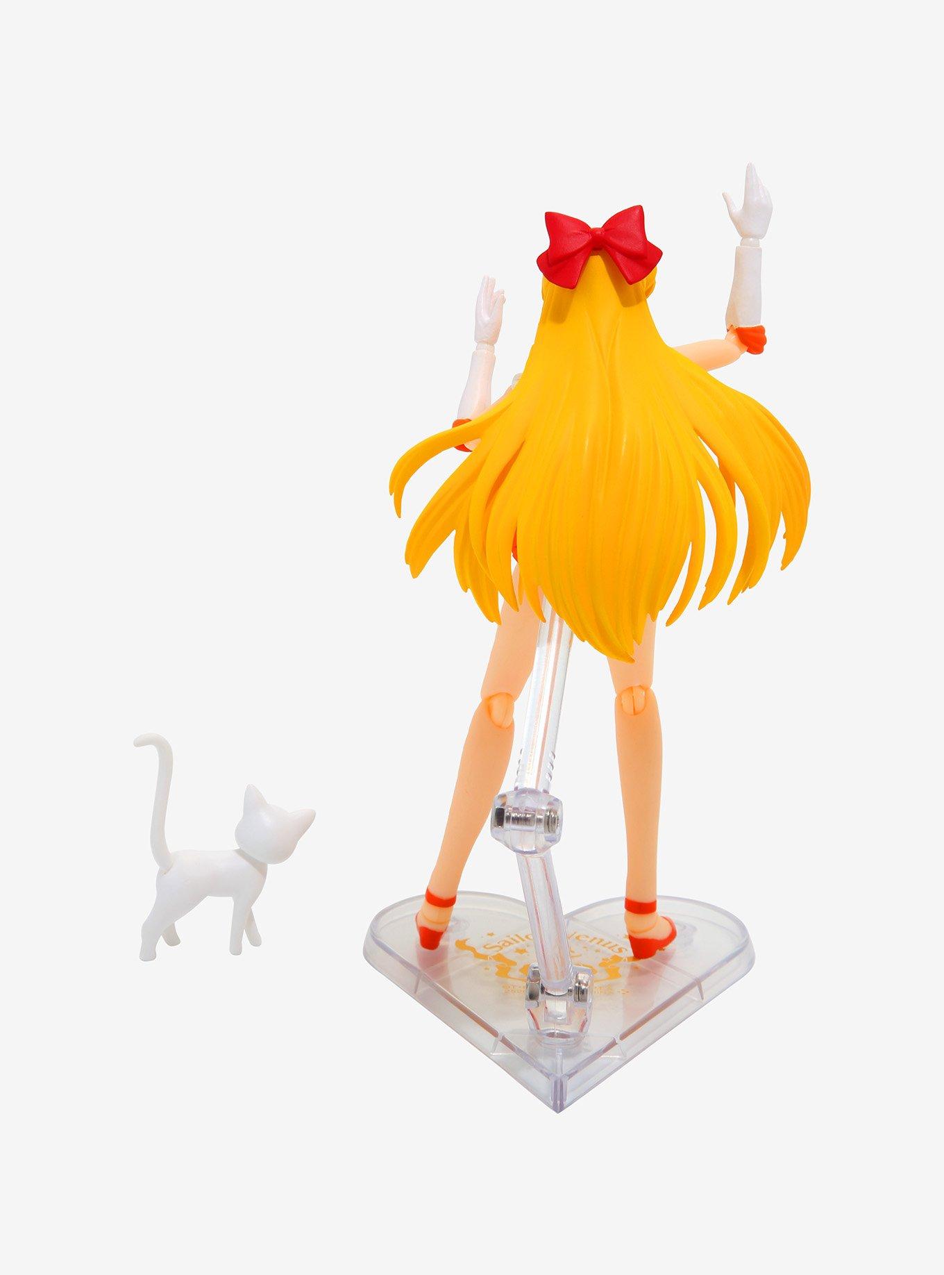 Bandai Spirits Sailor Moon S.H.Figuarts Sailor Venus (Animation Color Edition) Figure, , alternate