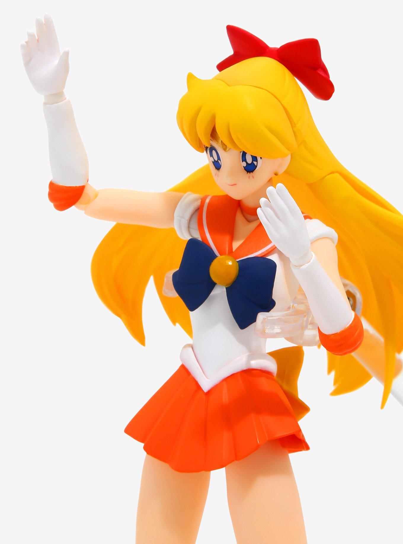 Bandai Spirits Sailor Moon S.H.Figuarts Sailor Venus (Animation Color Edition) Figure, , alternate