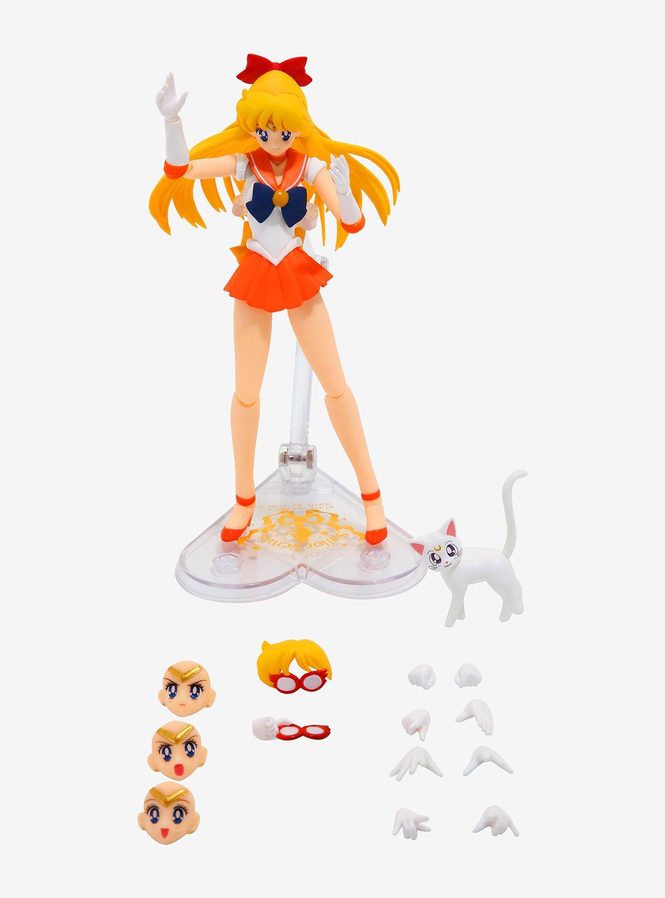 Bandai Spirits Sailor Moon S.H.Figuarts Sailor Venus (Animation Color Edition) Figure, , alternate
