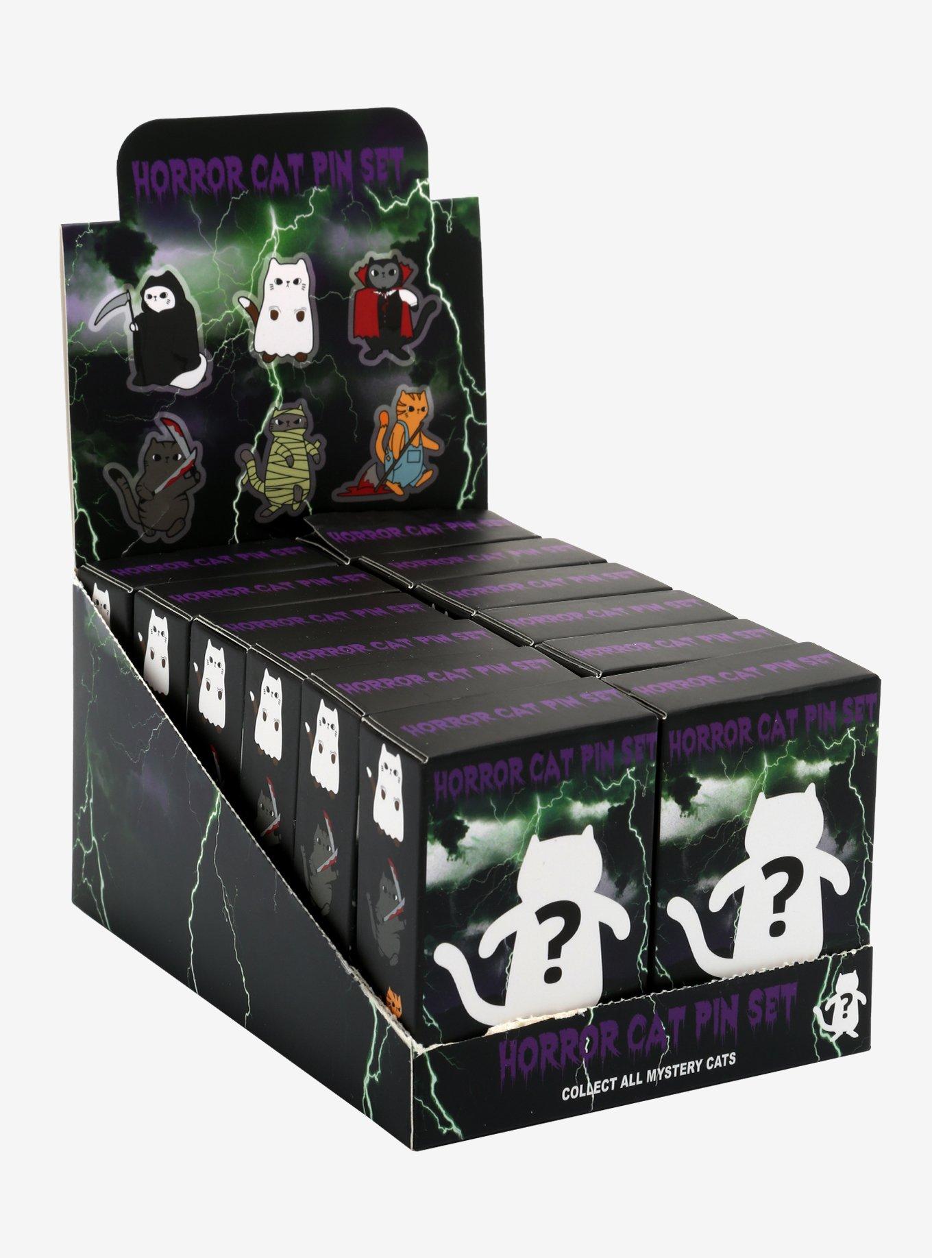 Horror Cat Blind Box Enamel Pin, , alternate