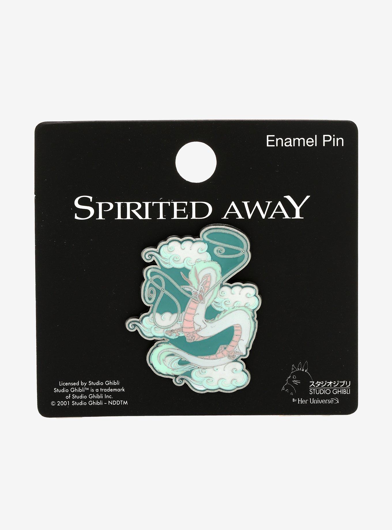 Studio Ghibli Spirited Away Haku Enamel Pin, , alternate