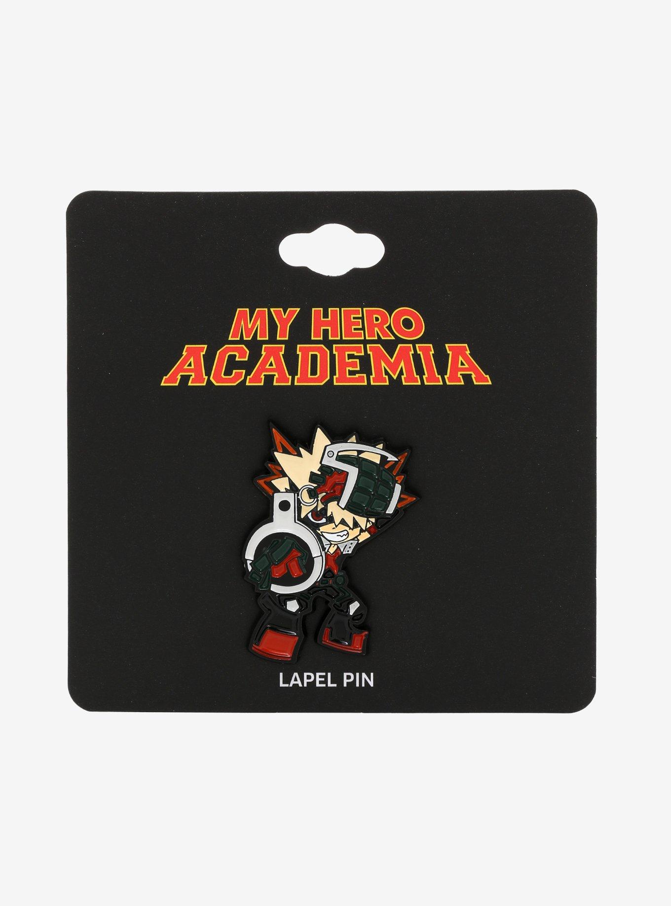 My Hero Academia Bakugo Chibi Action Enamel Pin, , alternate