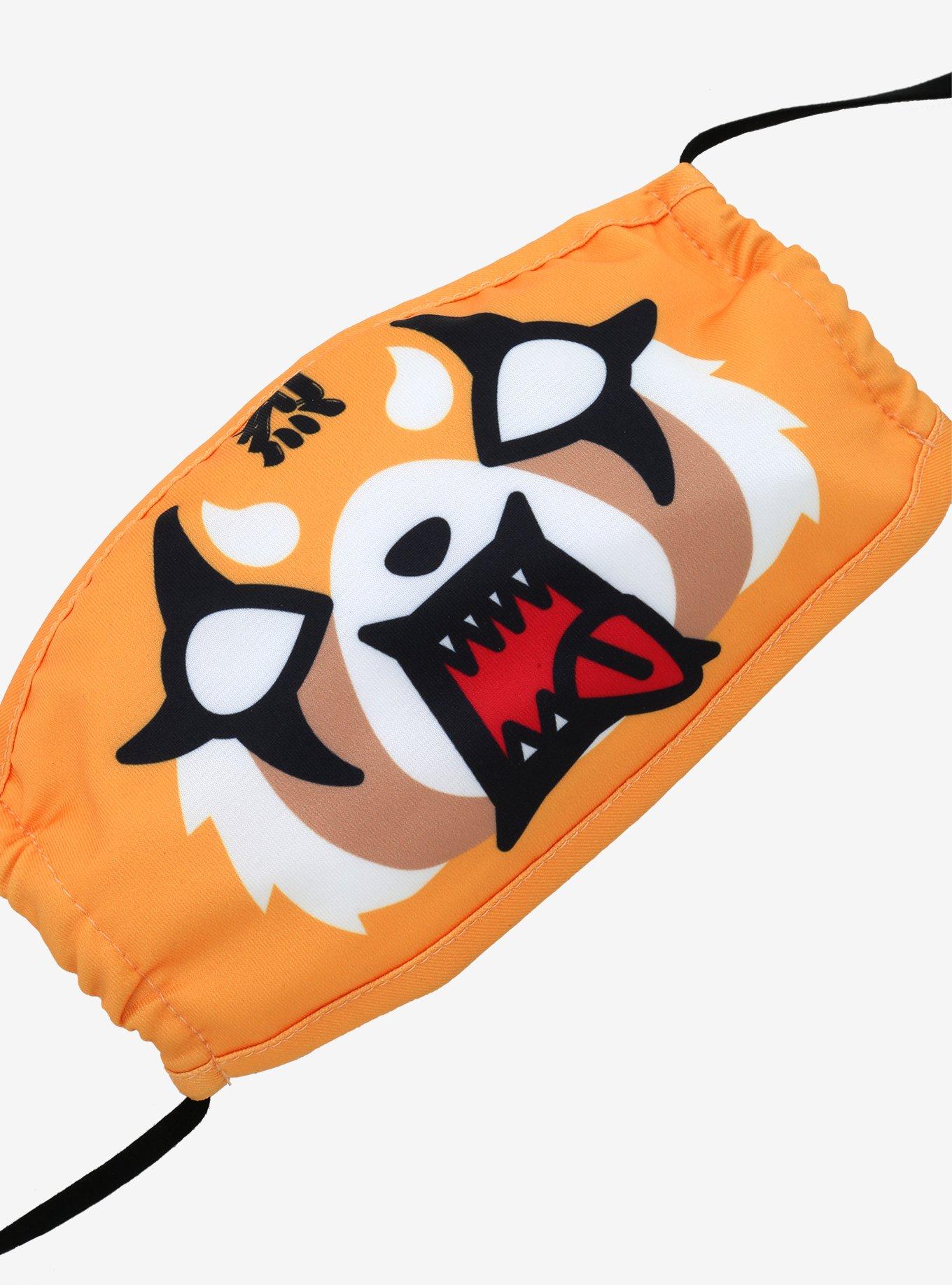 Aggretsuko Retsuko Rage Fashion Face Mask, , alternate