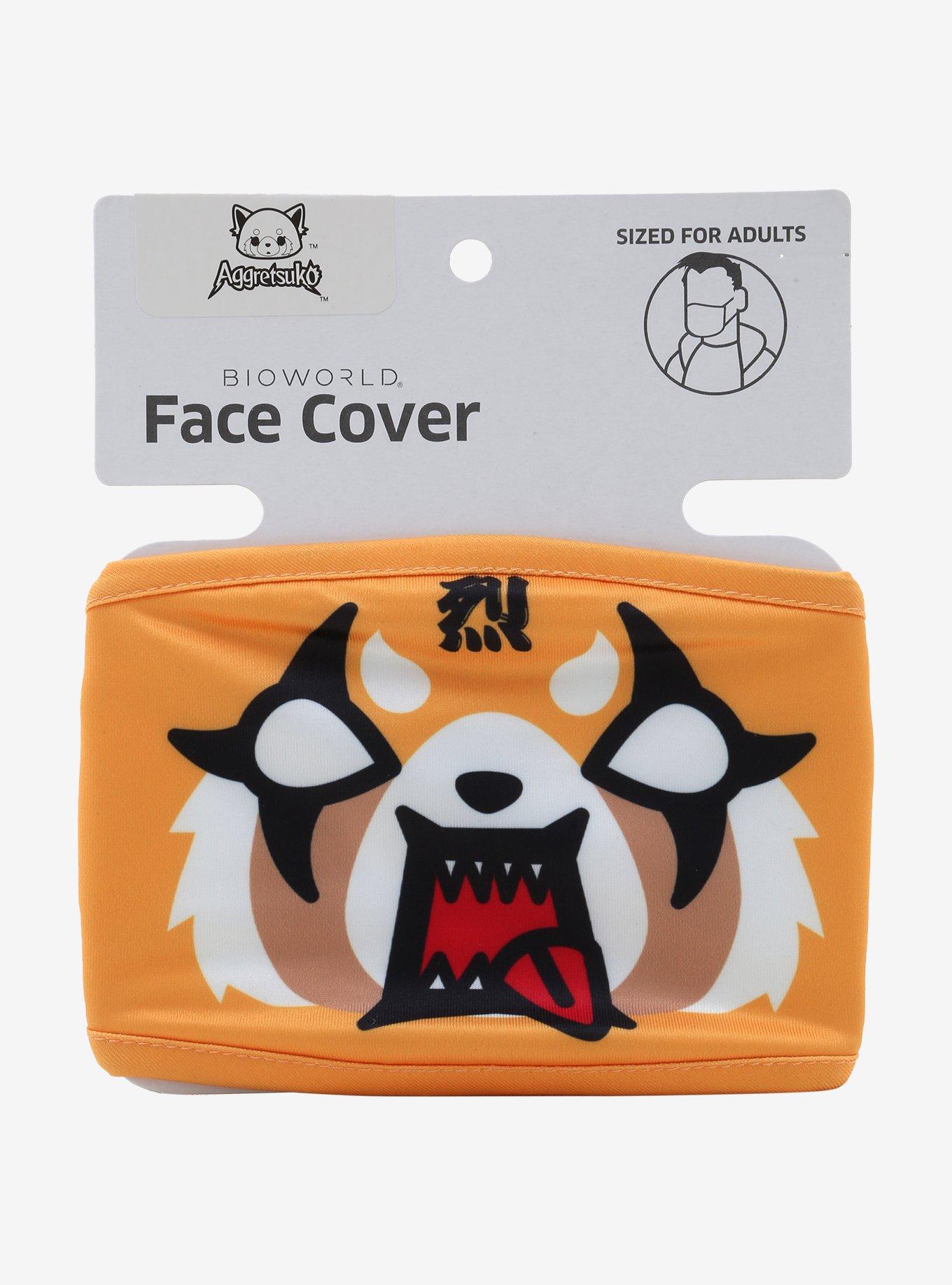 Aggretsuko Retsuko Rage Fashion Face Mask, , alternate