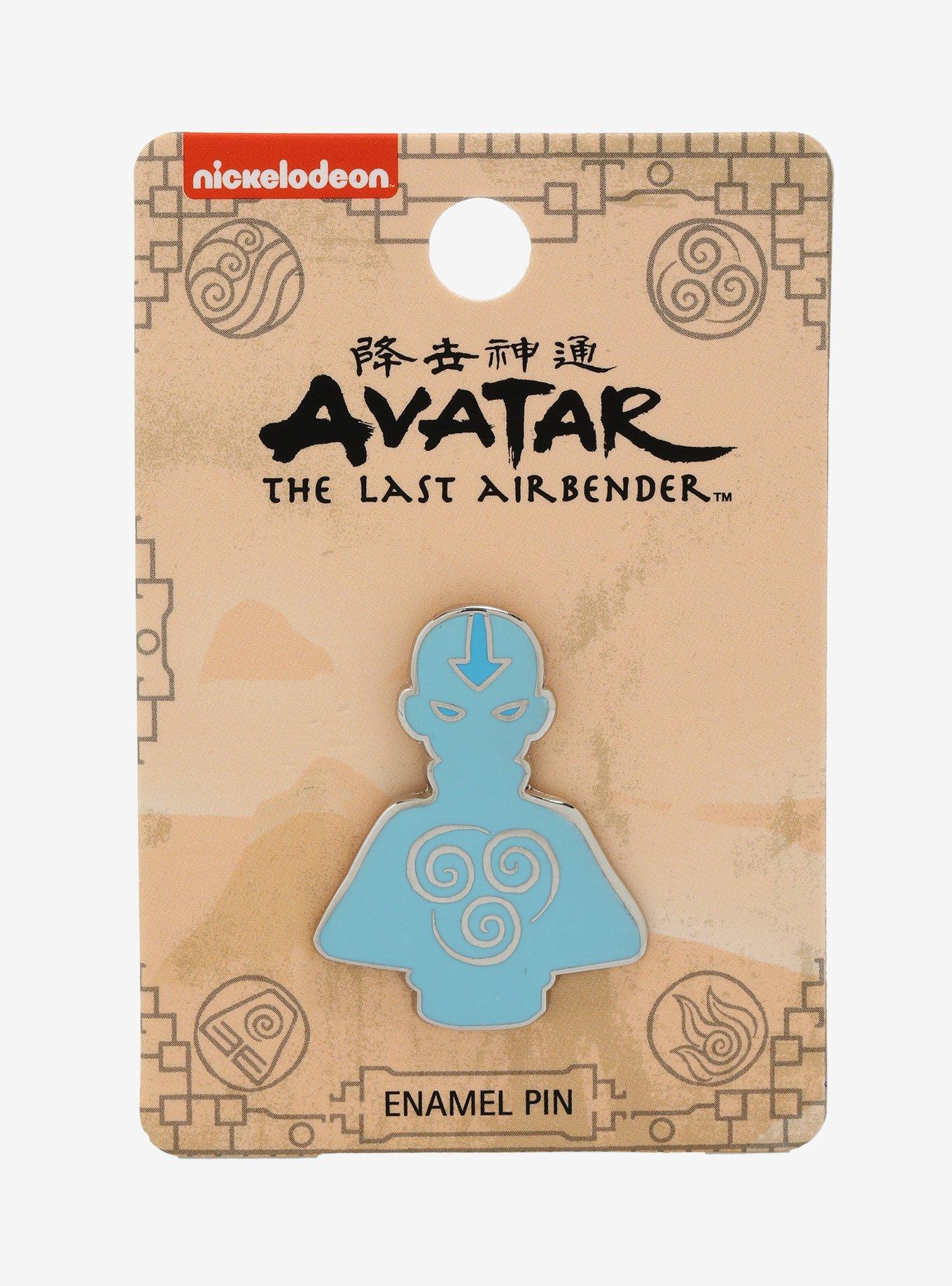 Avatar: The Last Airbender Aang Air Nomad Symbol Enamel Pin - BoxLunch Exclusive, , alternate