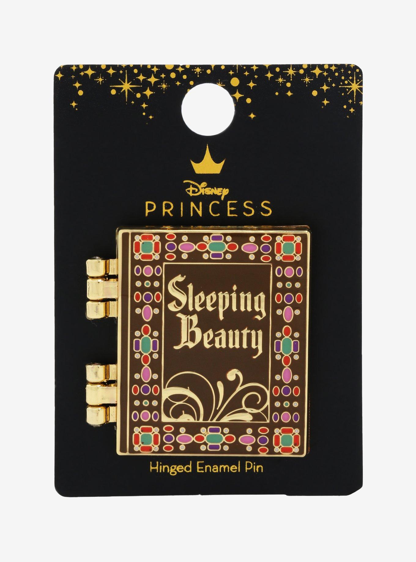 Loungefly Disney Princess Sleeping Beauty Book Hinged Enamel Pin - BoxLunch Exclusive, , alternate