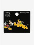 Loungefly Disney Mickey Mouse & Pluto Enamel Pin Set - BoxLunch Exclusive, , alternate