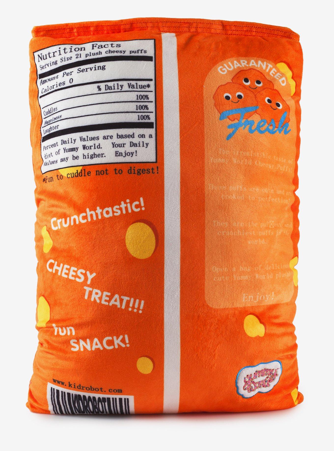 Kidrobot Yummy World XL Cheesy Puffs Plush, , alternate