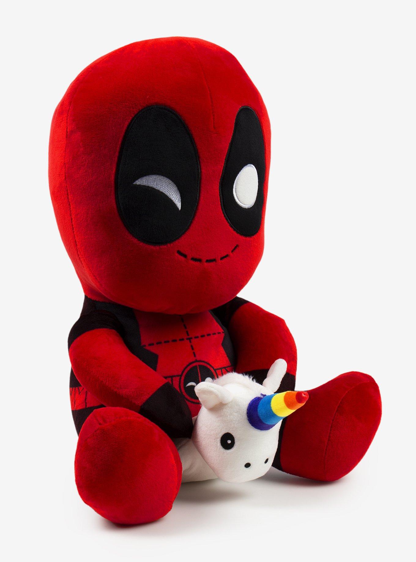 Kidrobot X Marvel Deadpool Unicorn Vibrating Plush, , alternate