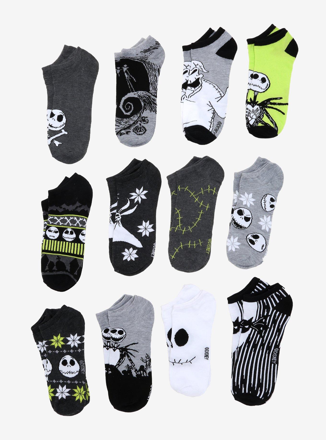 Disney The Nightmare Before Christmas 12 Days of Socks Advent Calendar - BoxLunch Exclusive, , alternate