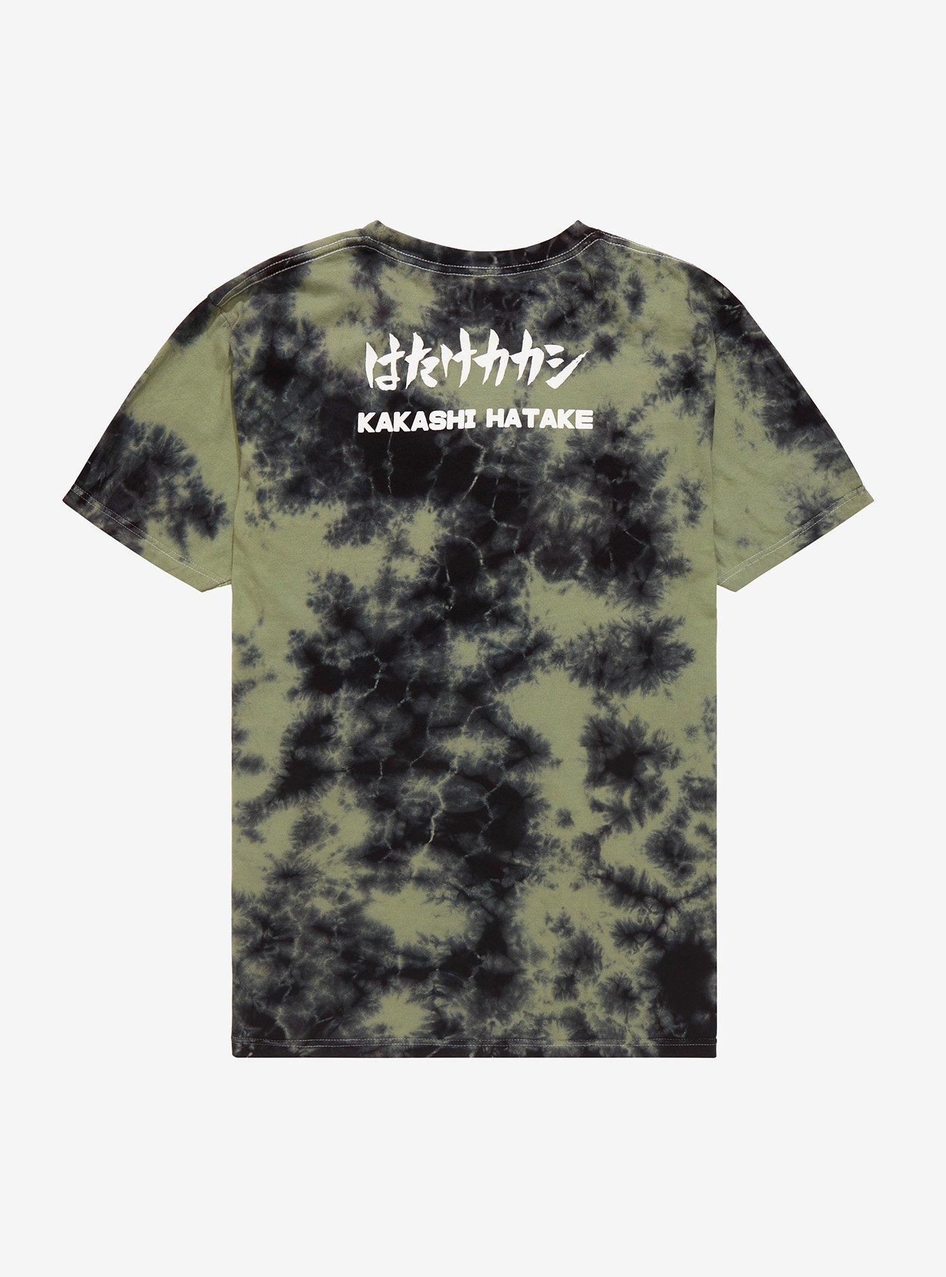 Naruto Shippuden Kakashi Tie-Dye T-Shirt, MULTI, alternate