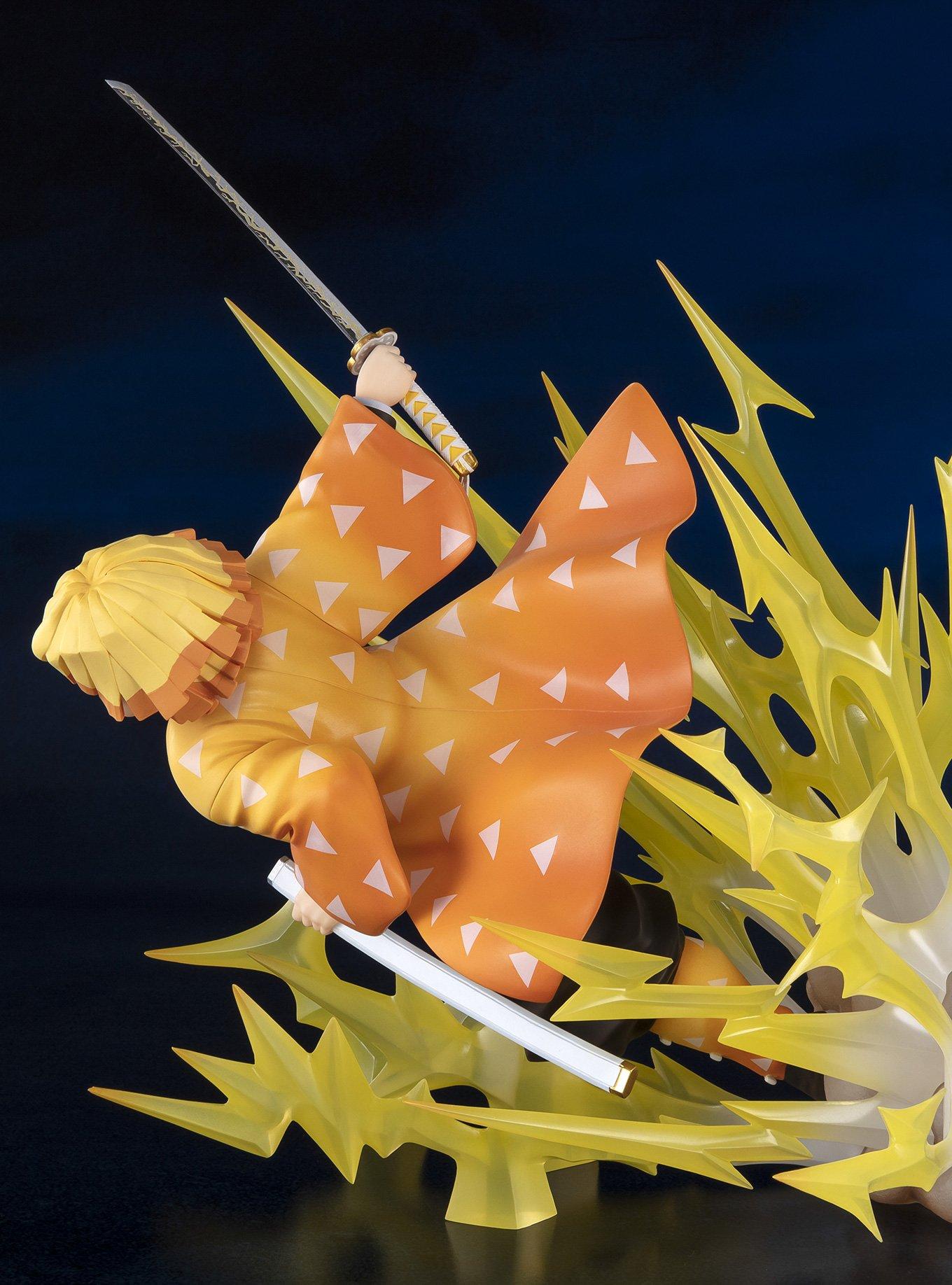 Bandai Demon Slayer: Kimetsu no Yaiba Zenitsu Agatsuma FiguartsZERO Figure, , alternate