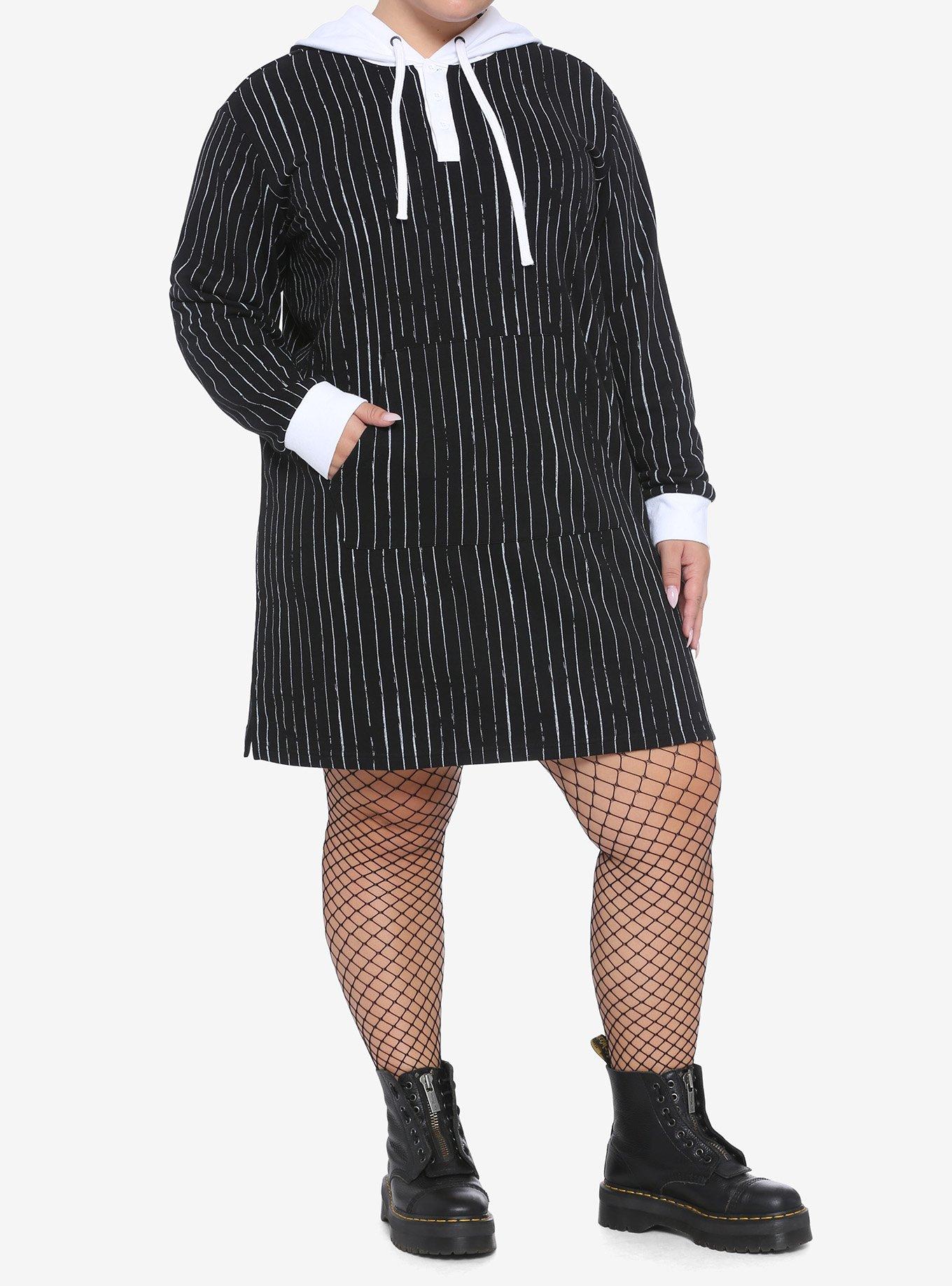 The Nightmare Before Christmas Scary Teddy Hoodie Dress Plus Size, BLACK, alternate