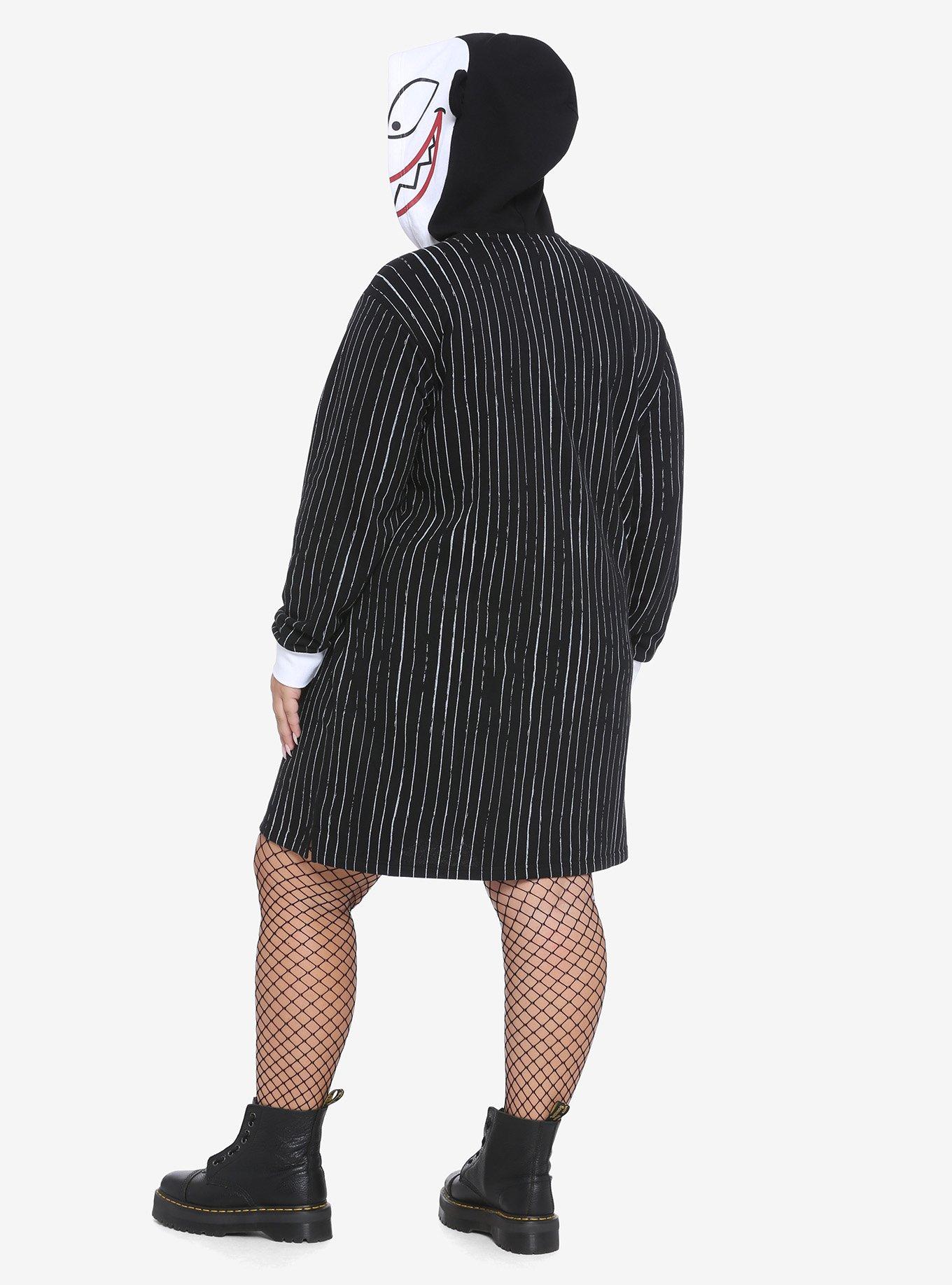 The Nightmare Before Christmas Scary Teddy Hoodie Dress Plus Size, BLACK, alternate