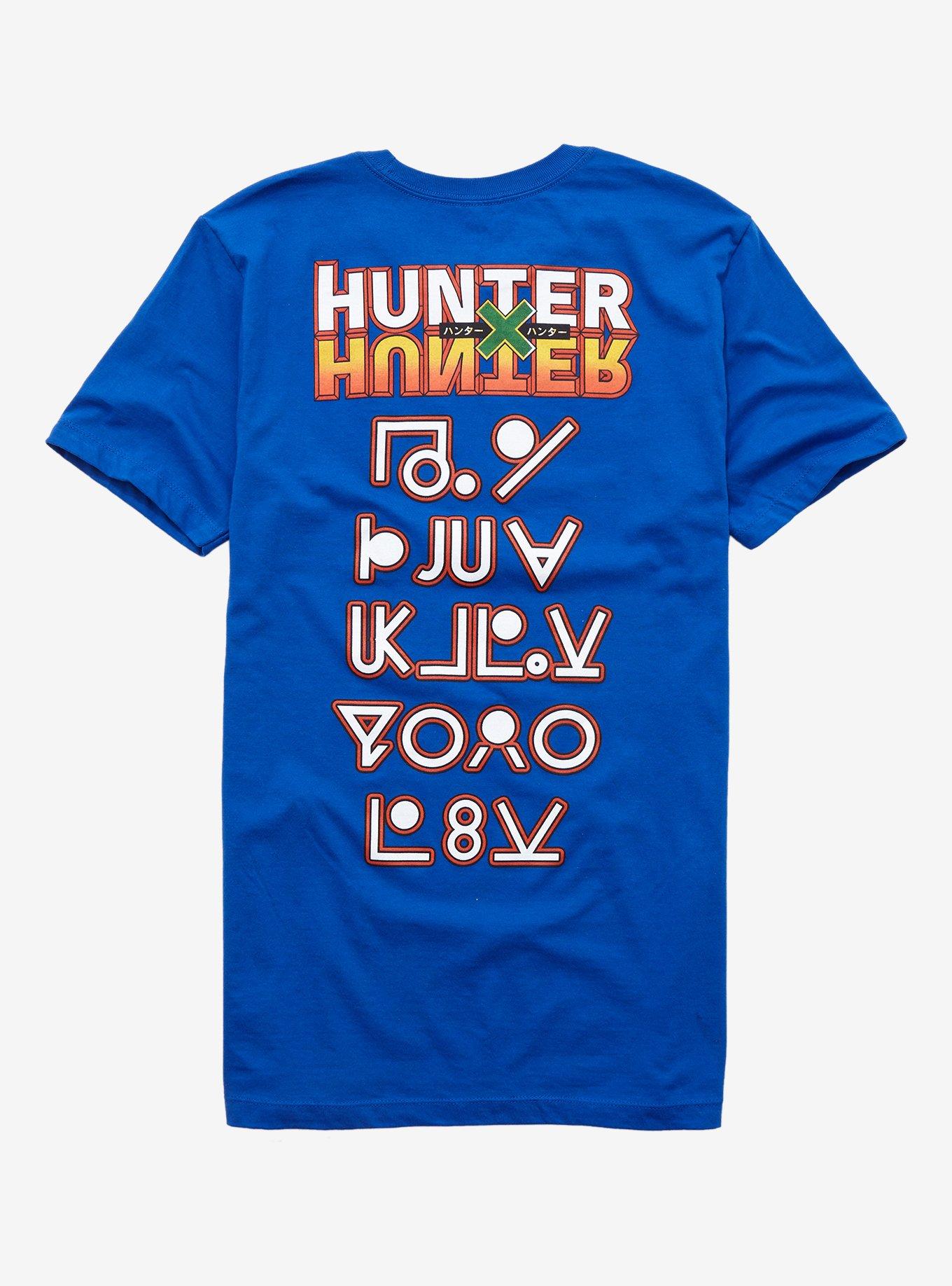 Hunter X Hunter Chibi Group T-Shirt, BLUE, alternate