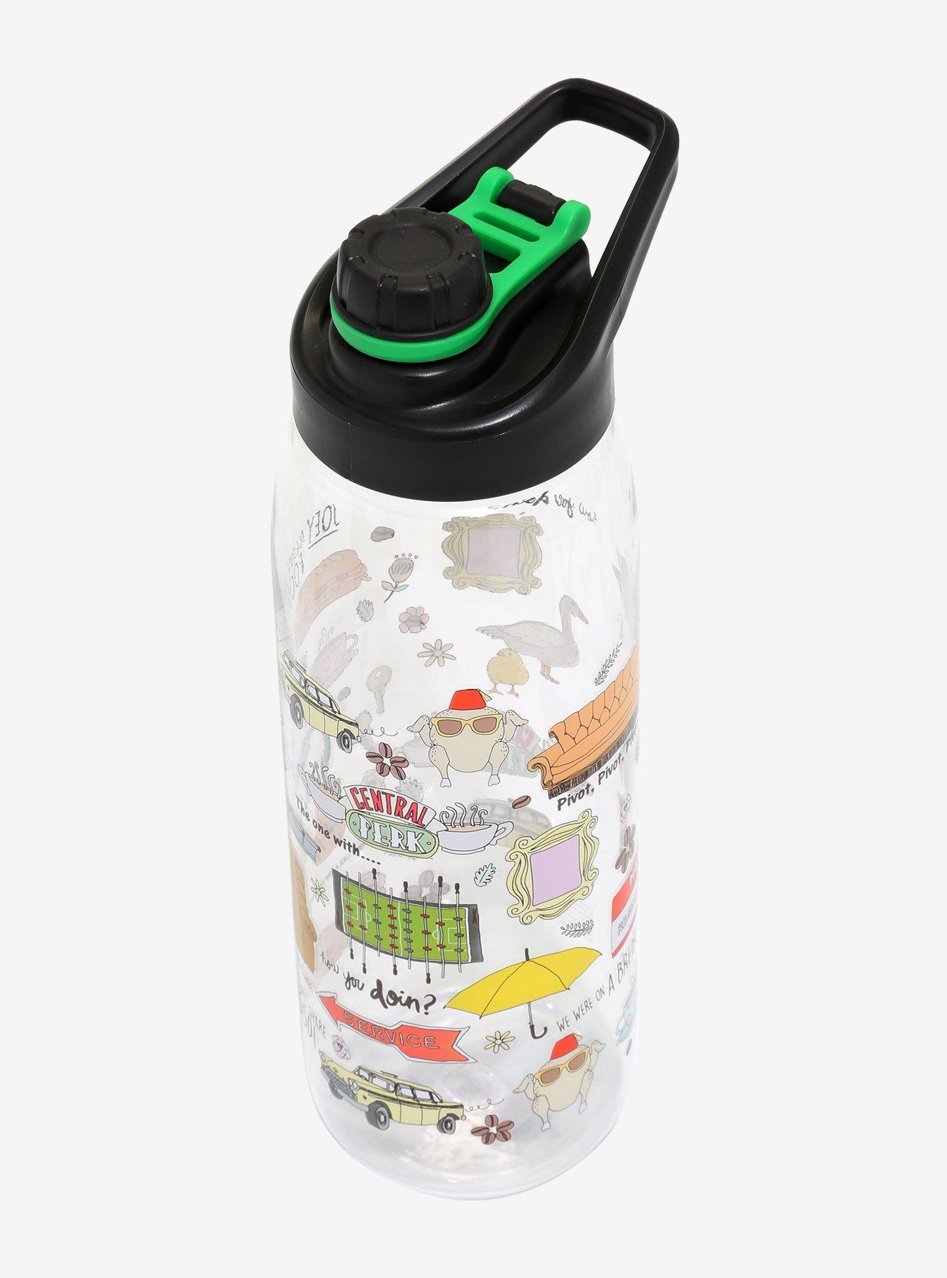 Friends Icons Water Bottle, , alternate