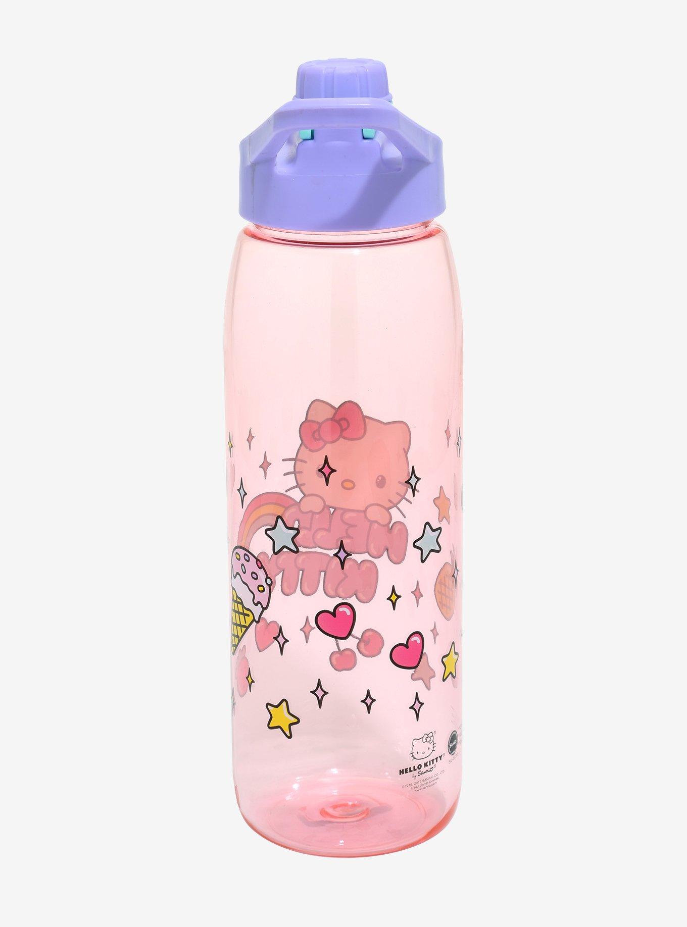 Hello Kitty Pastel Snacks Water Bottle, , alternate