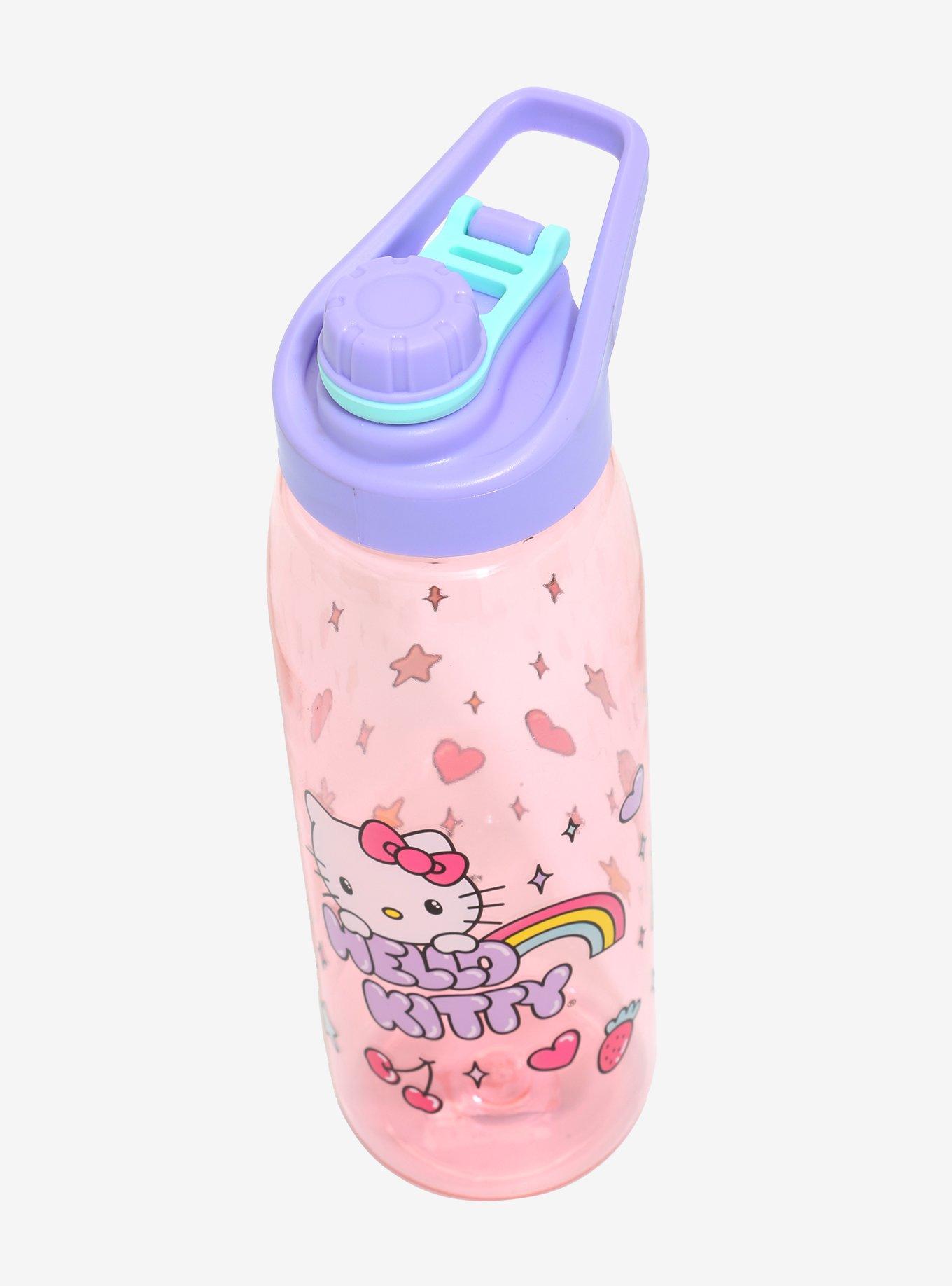 Hello Kitty Pastel Snacks Water Bottle, , alternate