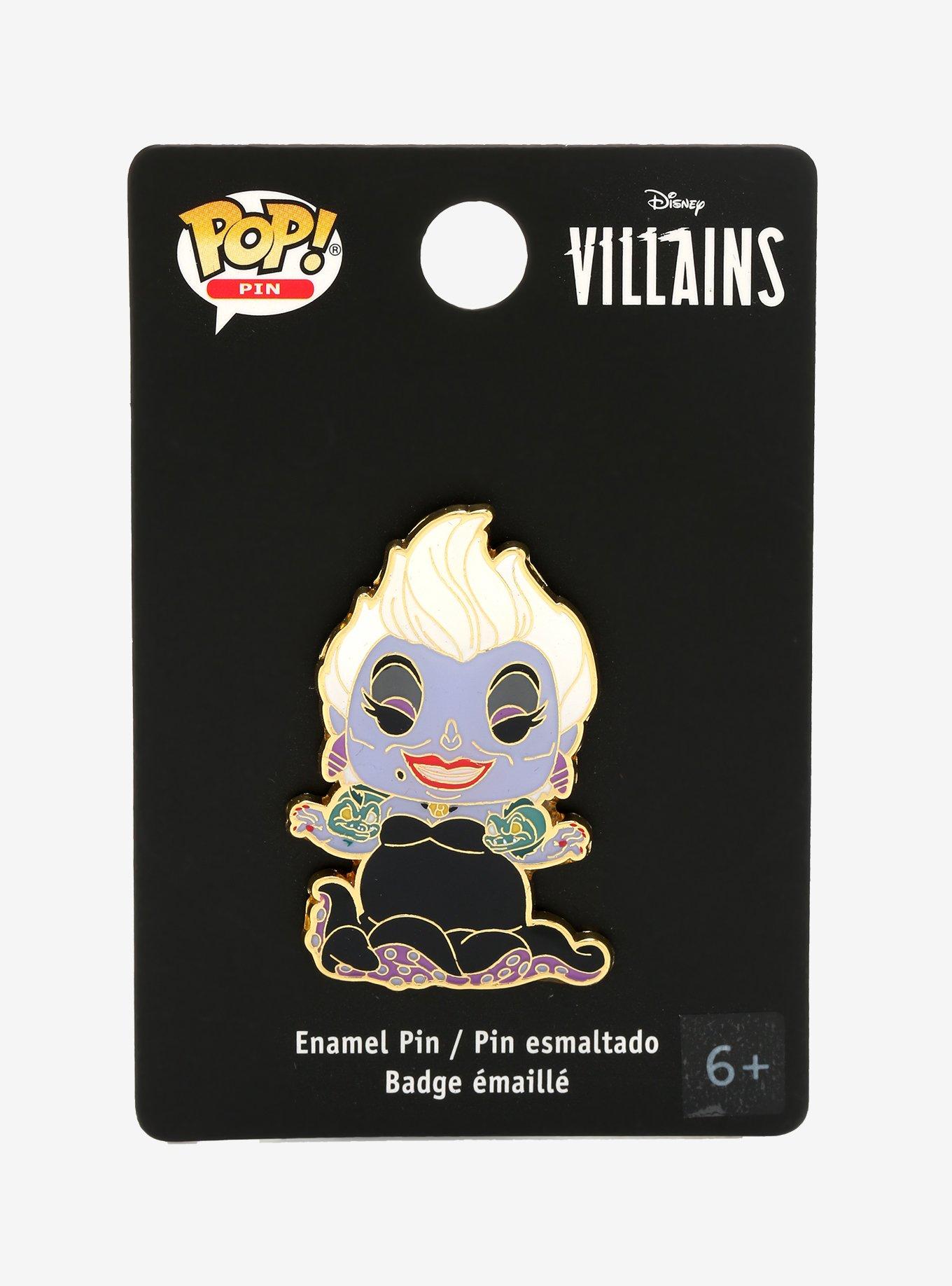 Funko Pop! Disney The Little Mermaid Ursula Enamel Pin Hot Topic Exclusive, , alternate