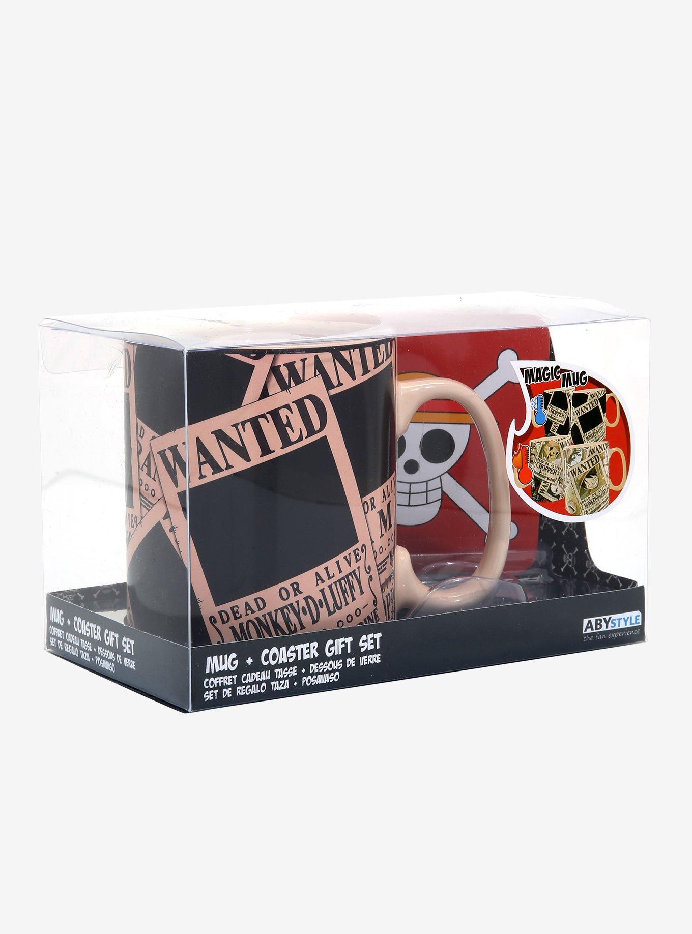 One Piece Wanted Poster Heat-Changing Mug, , alternate