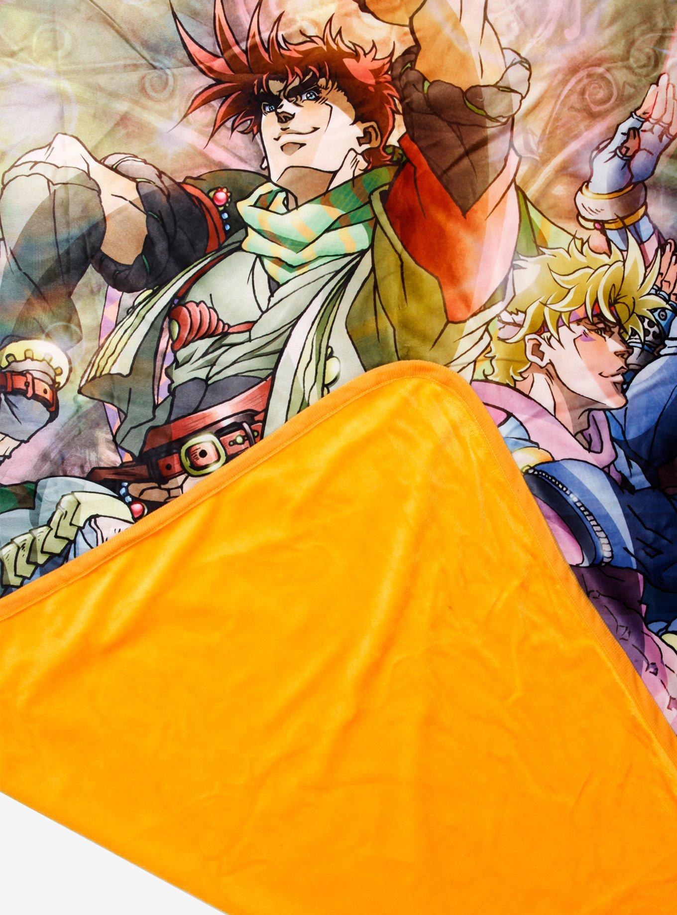 JoJo's Bizarre Adventure: Battle Tendency Joseph Joestar & Caesar A. Zeppeli Throw, , alternate