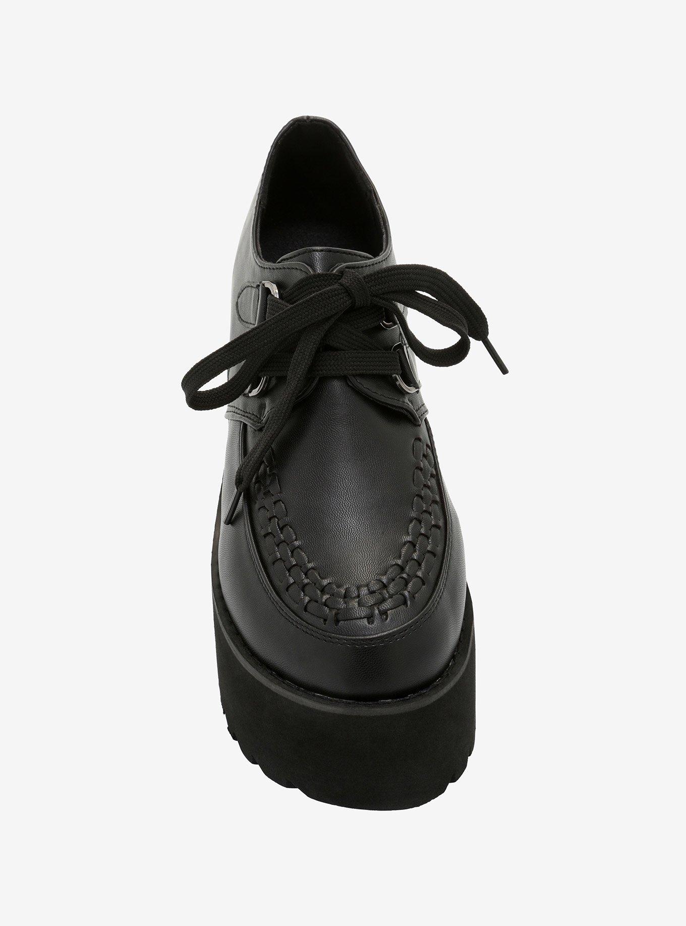 Black Platform Creepers, BLACK, alternate