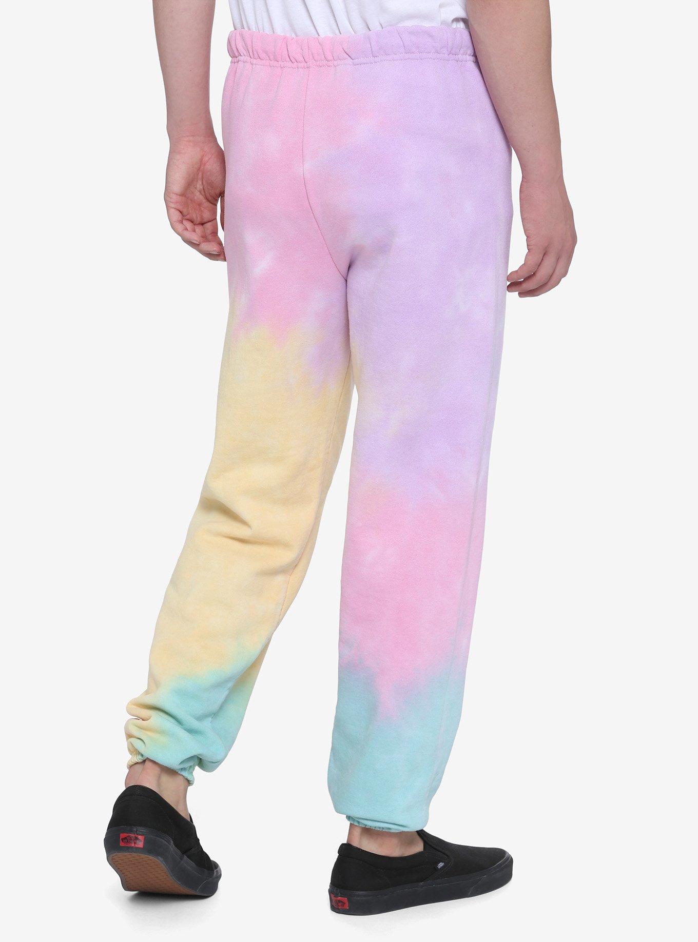 Hello Kitty x Cup Noodles Character Tie Dye Print Joggers-Small (28-30) 
