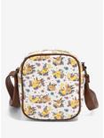 Loungefly Pokémon Pikachu & Eevee Floral Crossbody Bag - BoxLunch Exclusive, , alternate