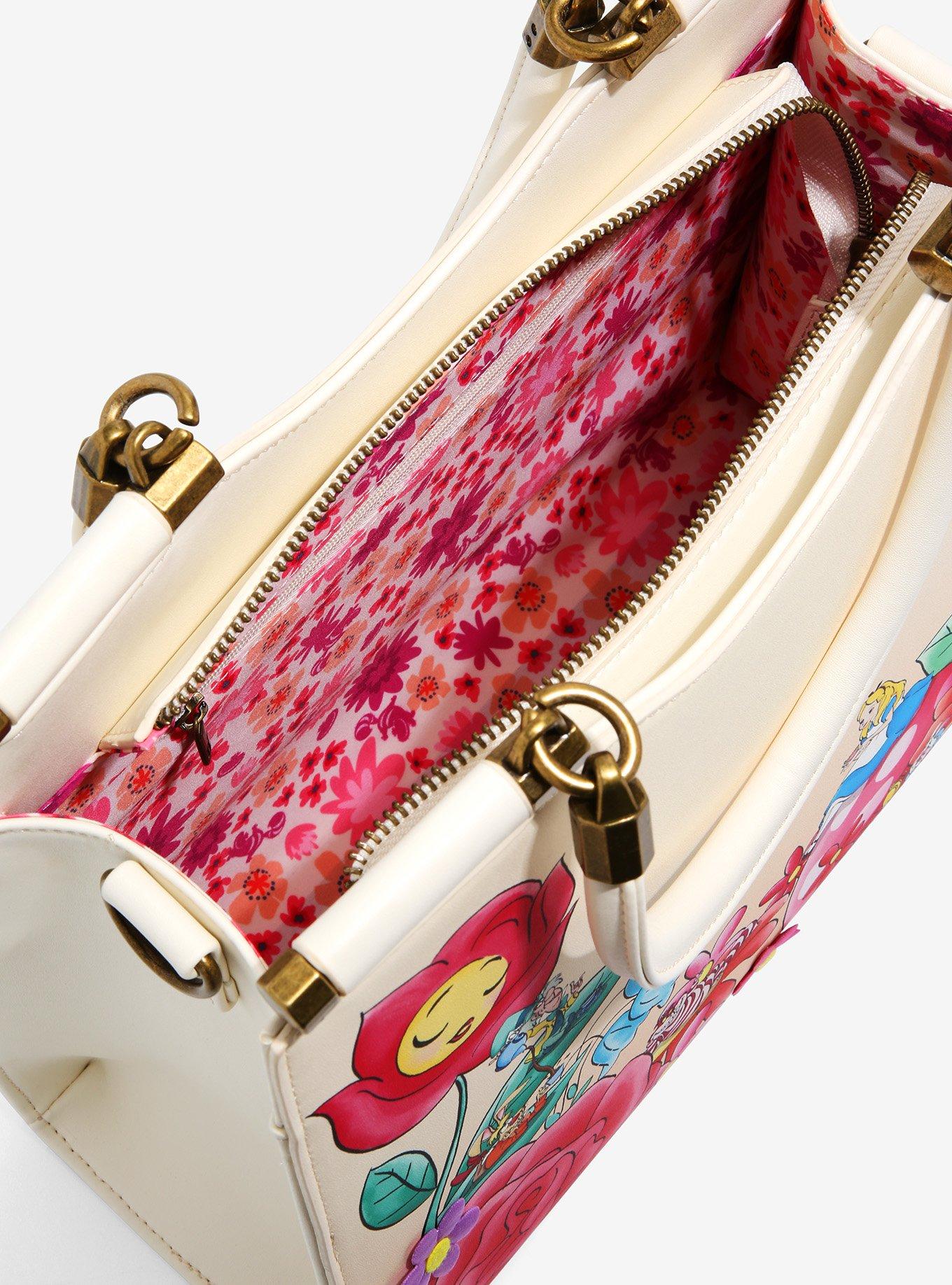 Loungefly Disney Alice in Wonderland Garden Flowers Handbag - BoxLunch Exclusive, , alternate