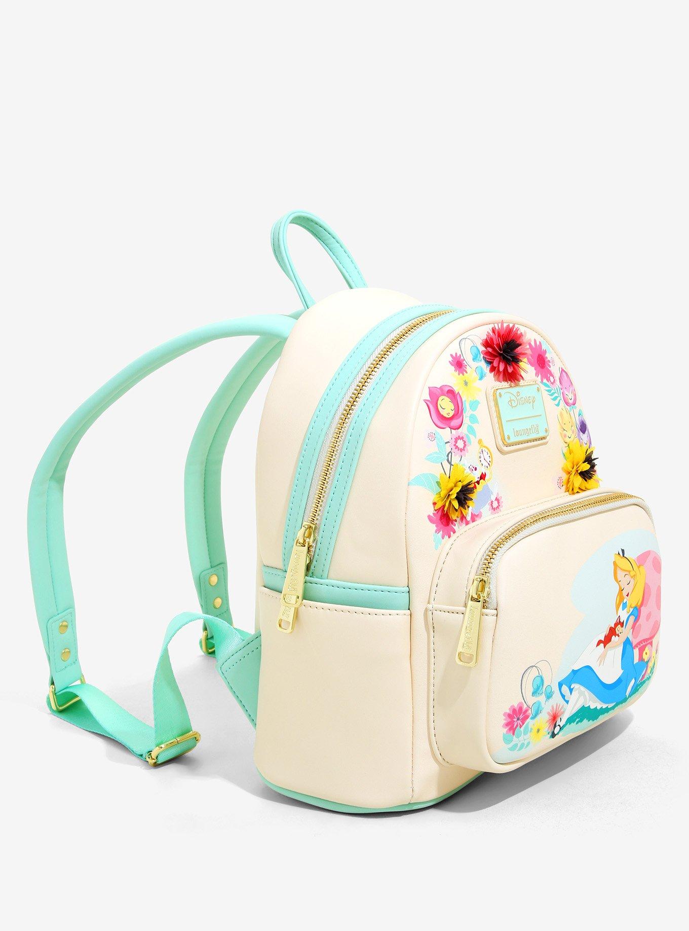 Loungefly Disney Alice in Wonderland Garden Flowers Mini Backpack - BoxLunch Exclusive, , alternate