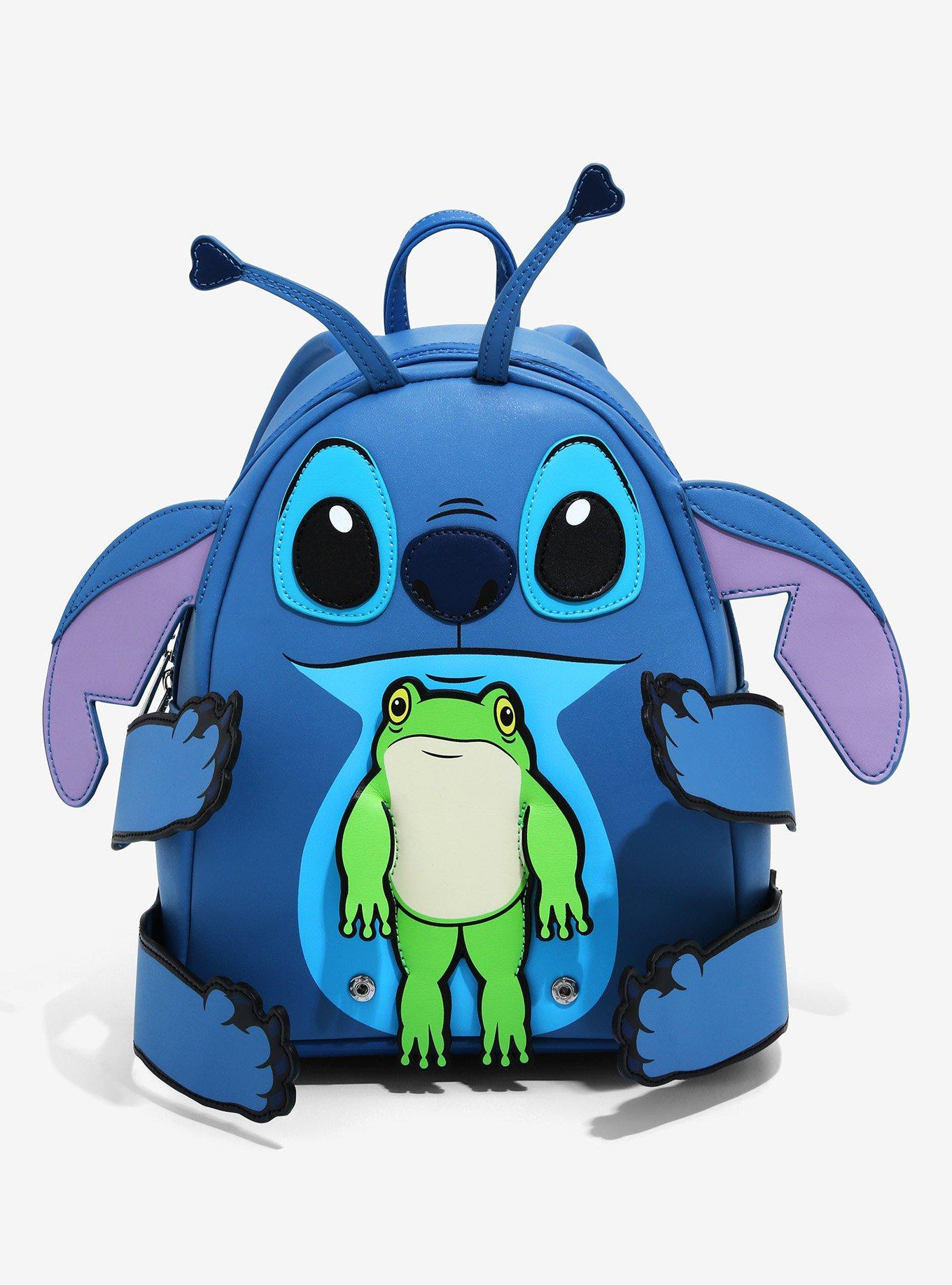 Loungefly Disney Lilo & Stitch Frog Figural Mini Backpack - BoxLunch Exclusive, , alternate