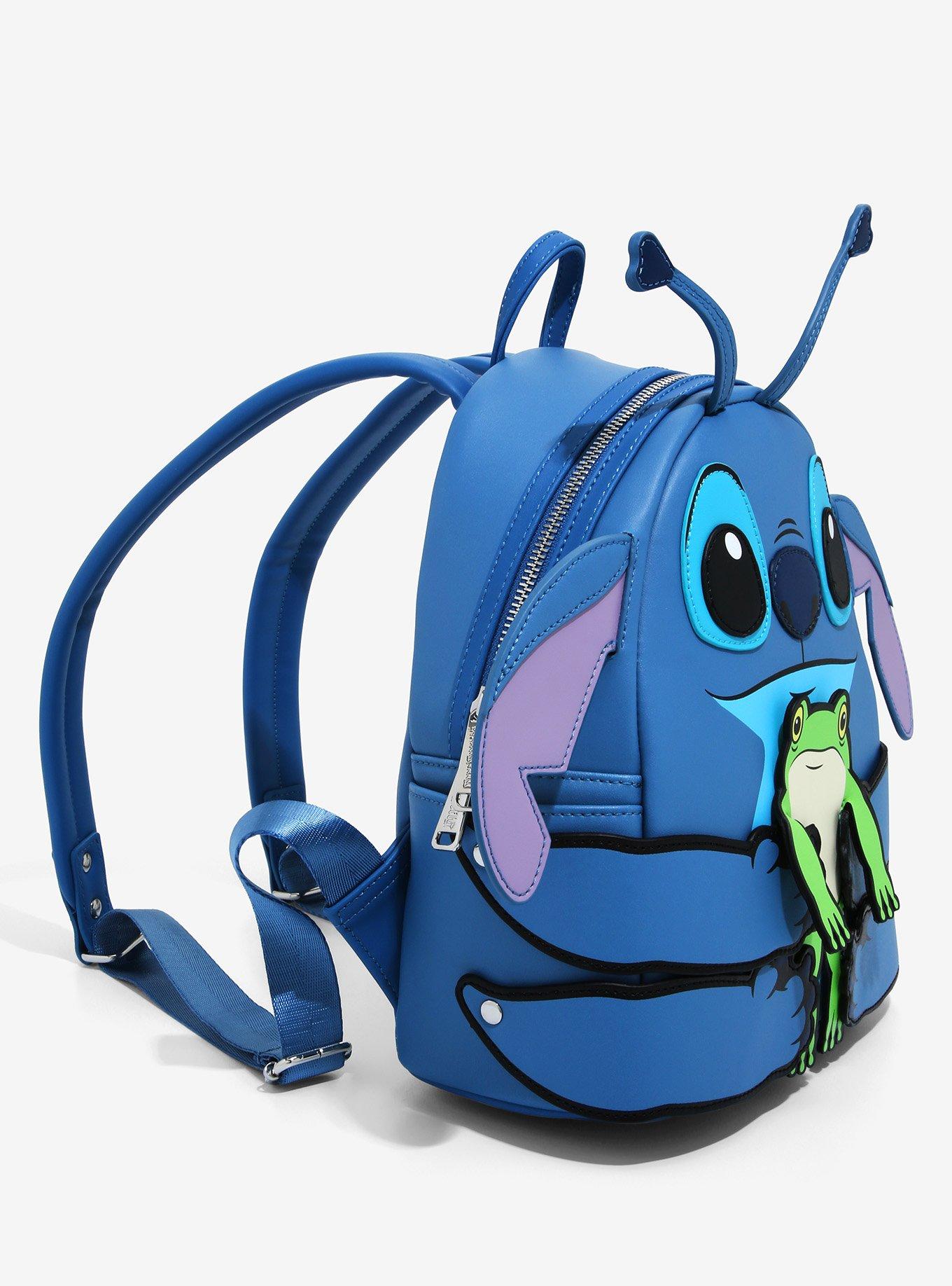Loungefly Disney Lilo & Stitch Frog Figural Mini Backpack - BoxLunch Exclusive, , alternate