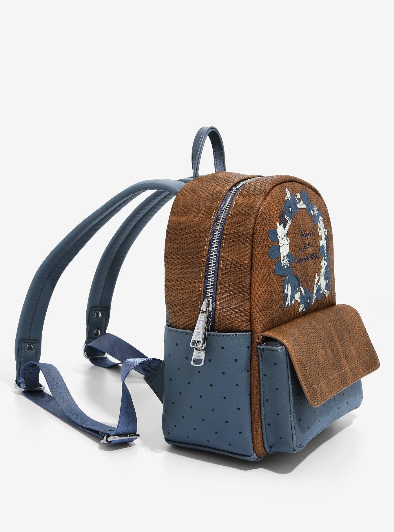 Loungefly Disney Winnie the Pooh Herringbone Mini Backpack - BoxLunch Exclusive, , alternate