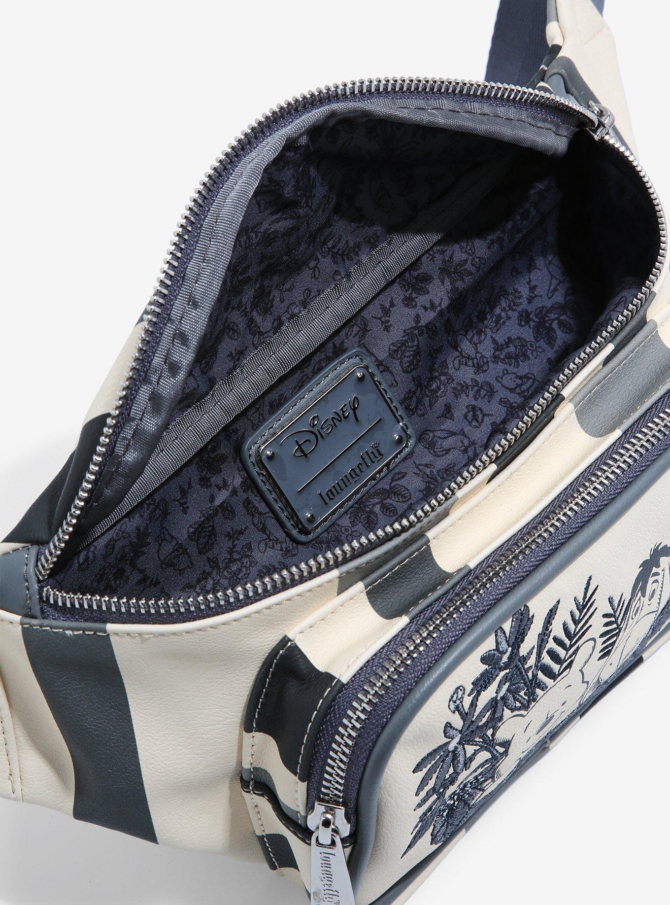 Loungefly Disney Winnie the Pooh Striped Fanny Pack - BoxLunch Exclusive, , alternate