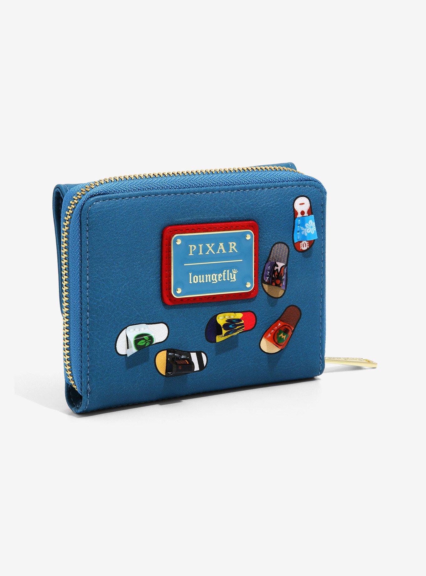 Loungefly Disney Pixar Slides Small Zip Wallet - BoxLunch Exclusive, , alternate
