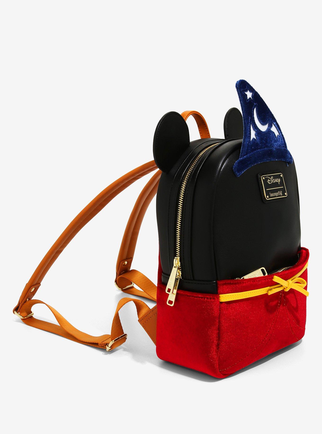Loungefly Disney Mickey Mouse Sorcerer Figural Light-Up Mini Backpack - BoxLunch Exclusive, , alternate