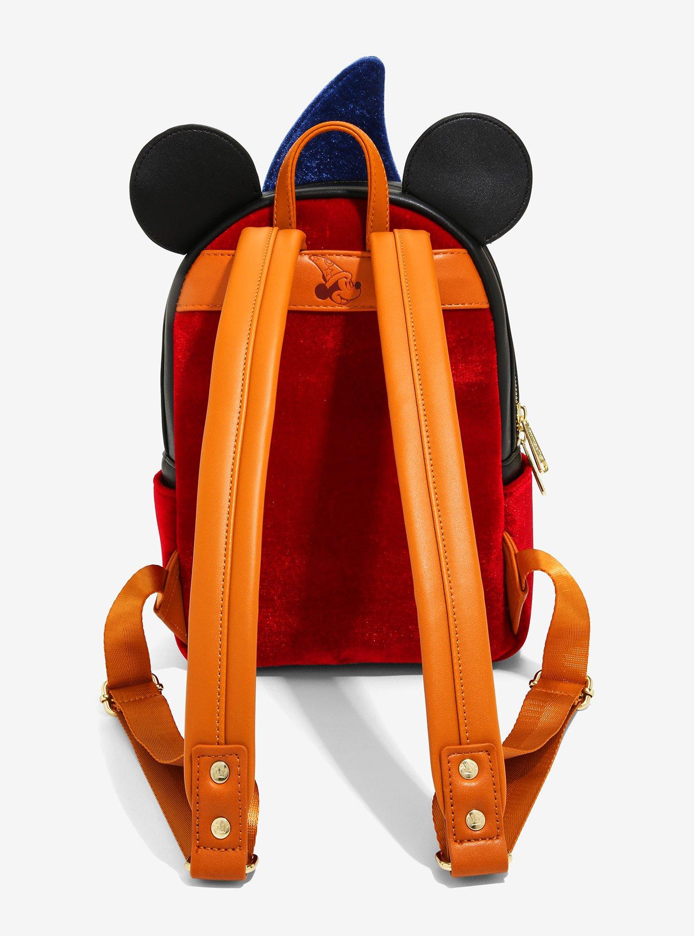 Loungefly Disney Mickey Mouse Sorcerer Figural Light-Up Mini Backpack - BoxLunch Exclusive, , alternate