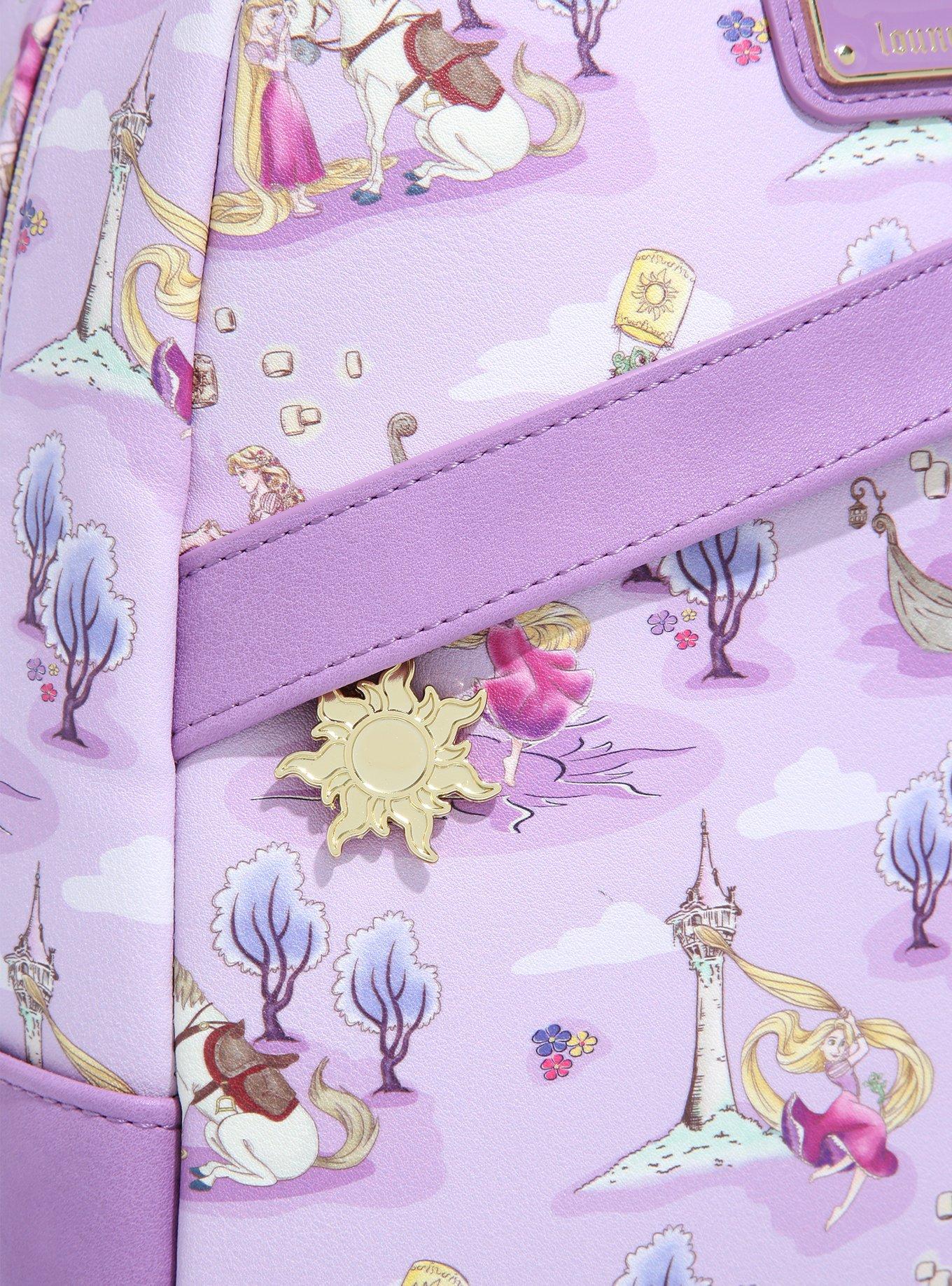 Loungefly Disney Tangled Live Your Dreams Mini Backpack - BoxLunch Exclusive, , alternate