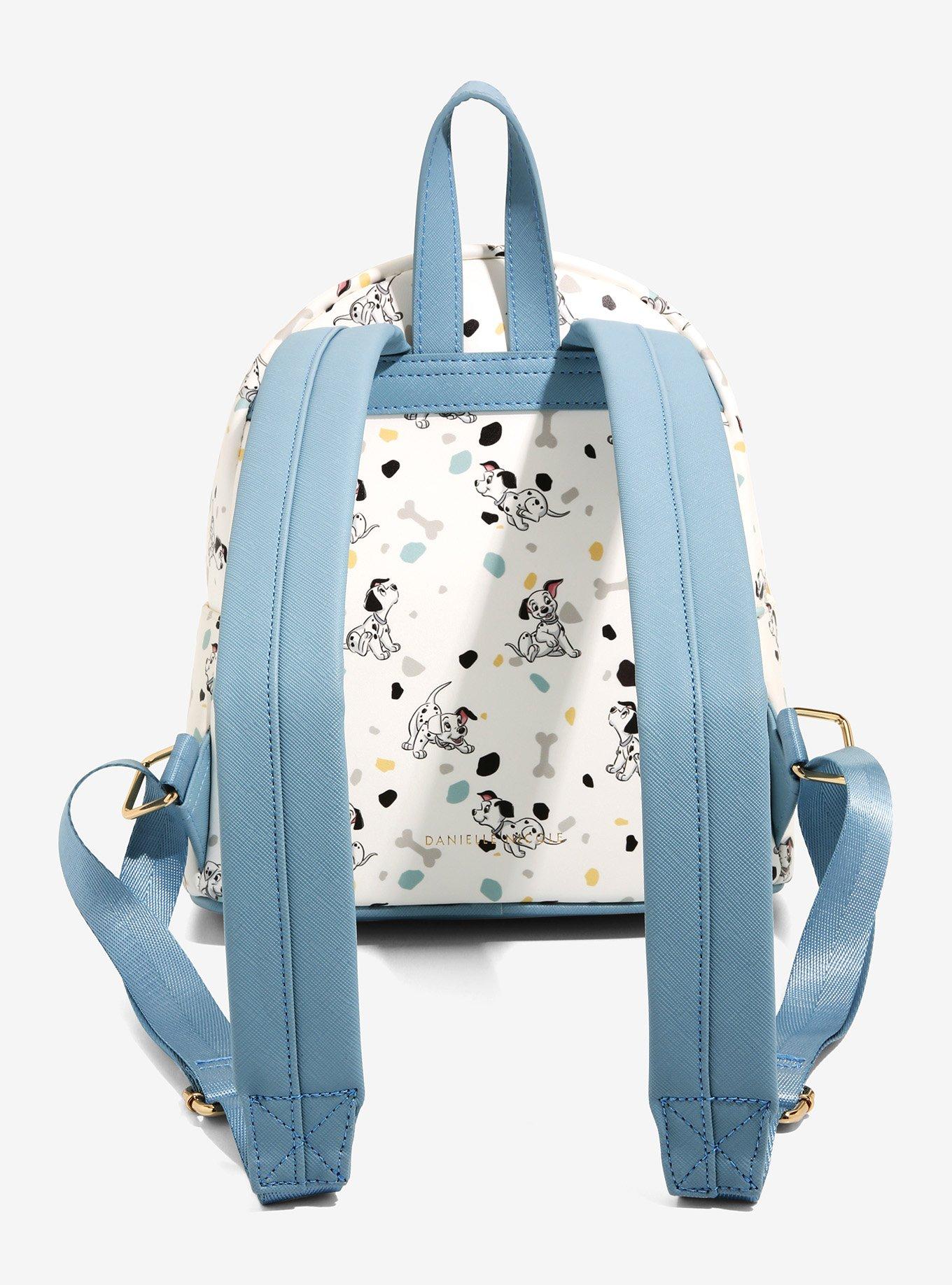 Danielle Nicole Disney 101 Dalmatians Bone Allover Print Mini Backpack - BoxLunch Exclusive, , alternate