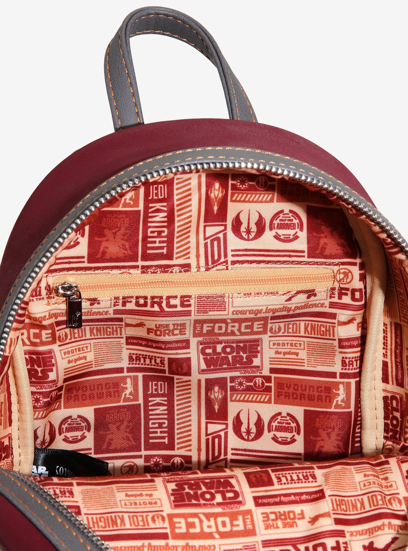 Loungefly Star Wars: The Clone Wars Ahsoka Tano Figural Mini Backpack - BoxLunch Exclusive, , alternate