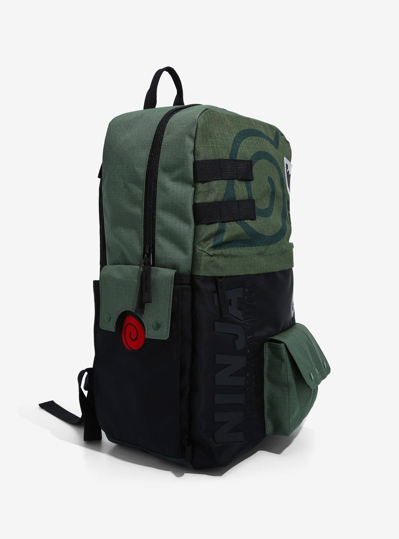 Naruto Shippuden Kakashi Built-Up Backpack, Hot Topic