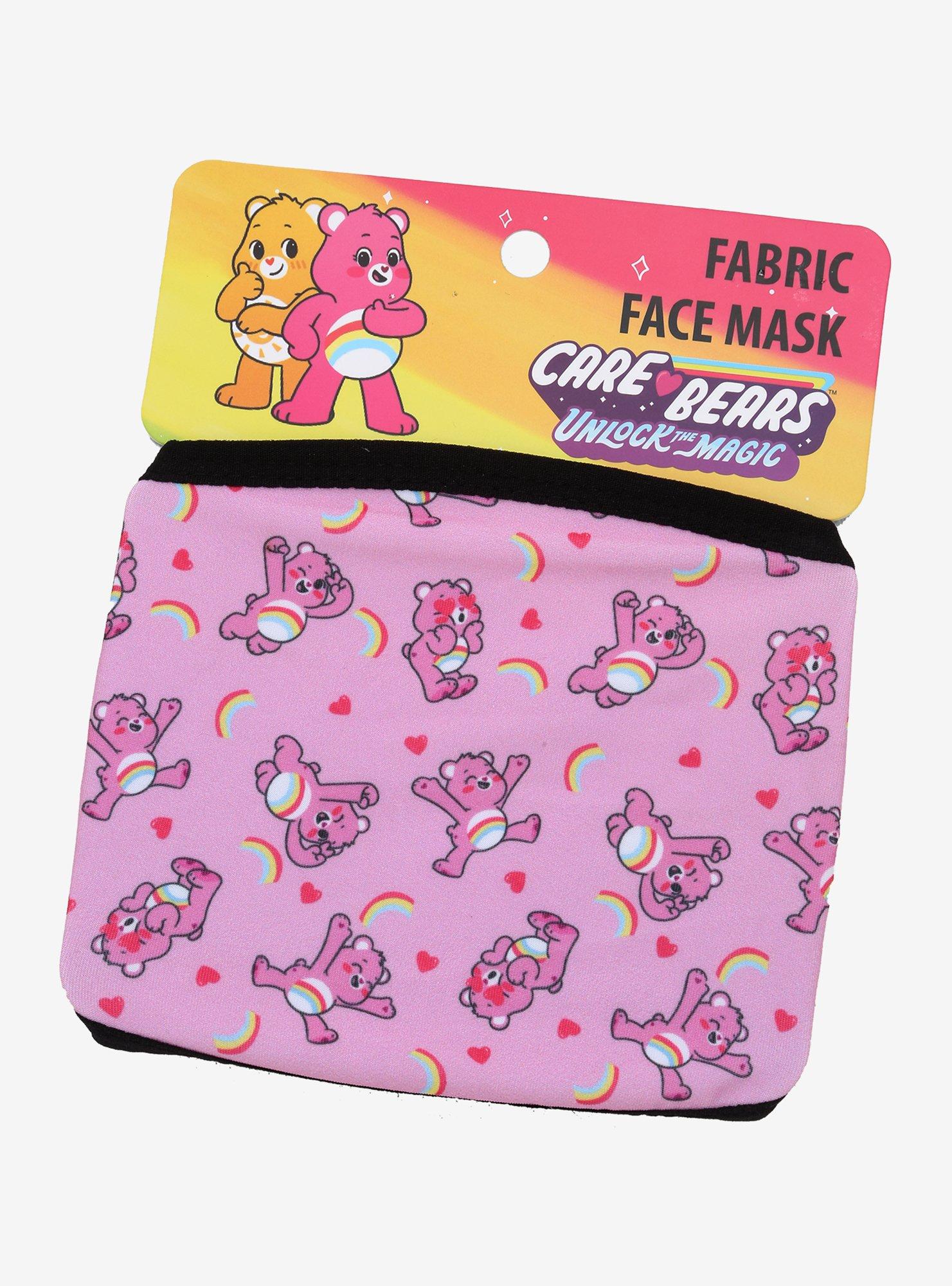 Care Bears: Unlock The Magic Cheer Bear Fashion Face Mask, , alternate