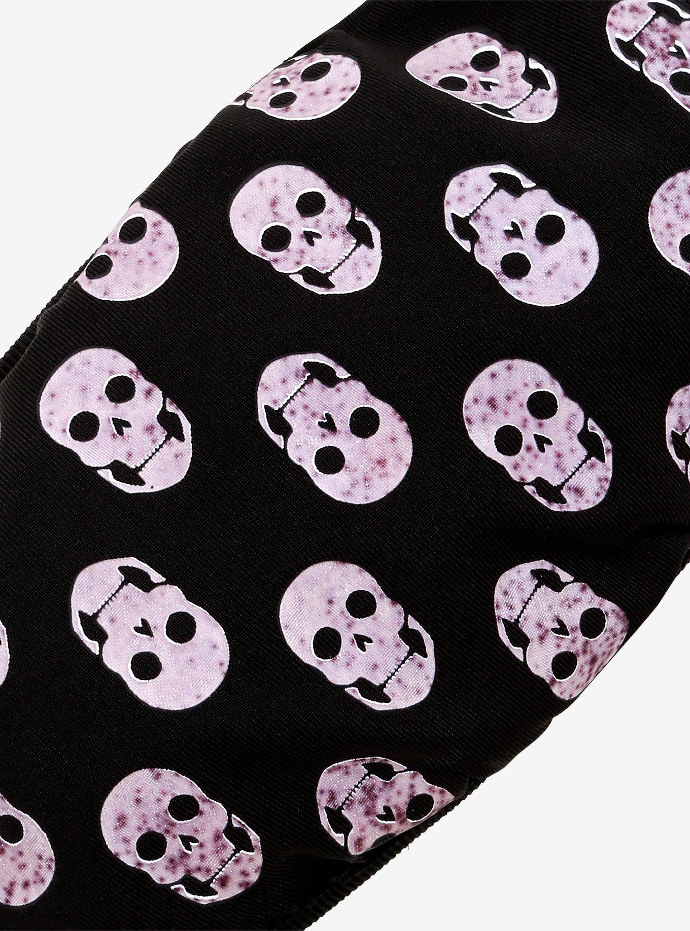 Skull Glow-In-The-Dark Fashion Face Mask, , alternate