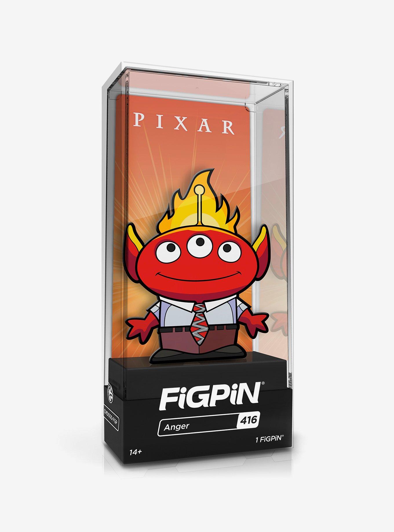 FiGPiN Disney Pixar Inside Out Alien Anger Collectible Enamel Pin, , alternate