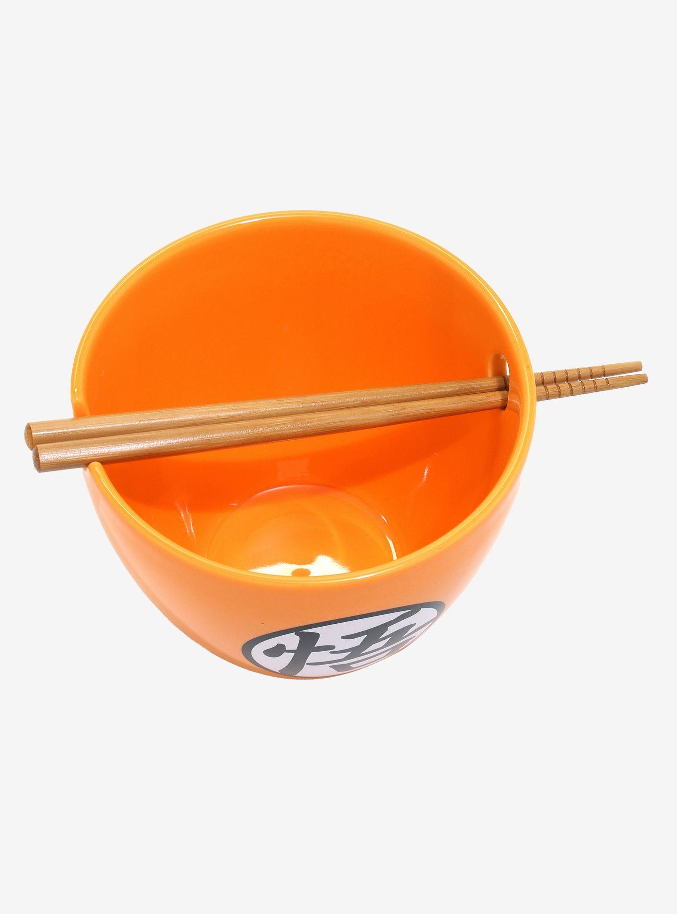 Dragon Ball Super Goku Kanji Ramen Bowl With Chopsticks, , alternate