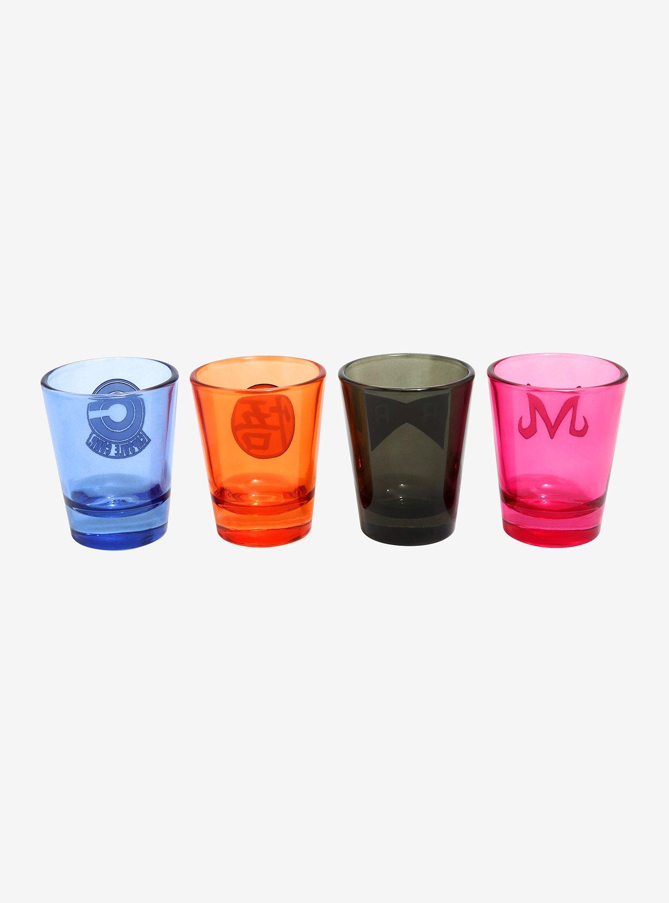 Dragon Ball Z Logo Mini Glass Set, , alternate