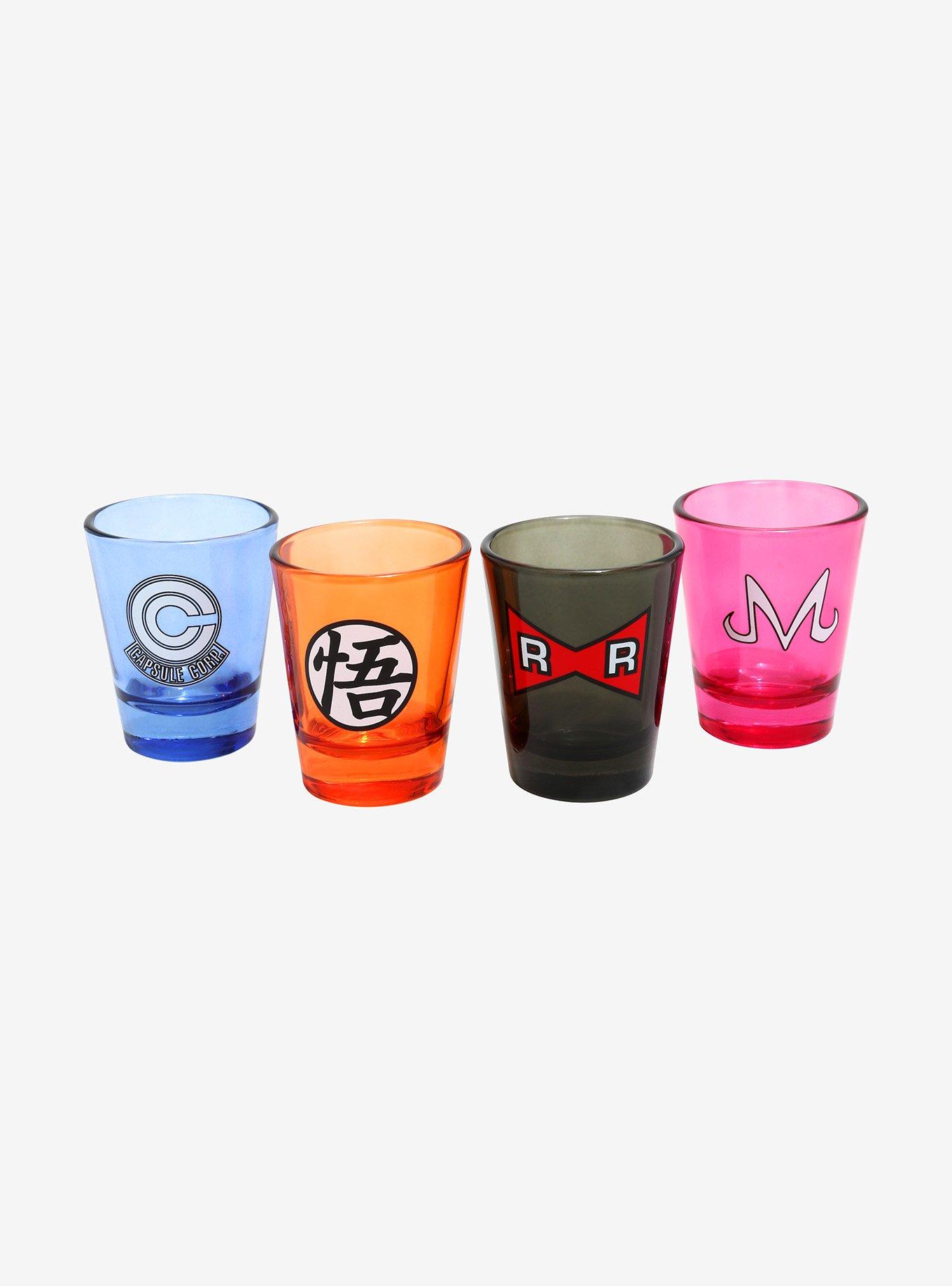 Dragon Ball Z Logo Mini Glass Set, , alternate