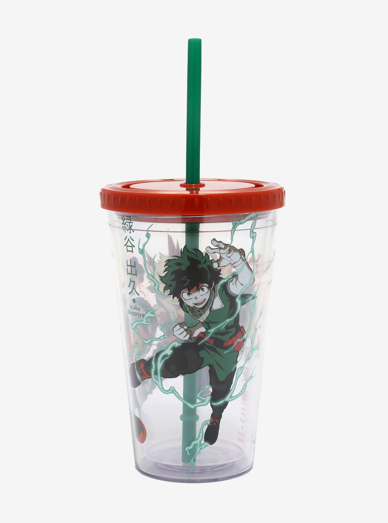 My Hero Academia Deku & Bakugo Acrylic Travel Cup, , alternate