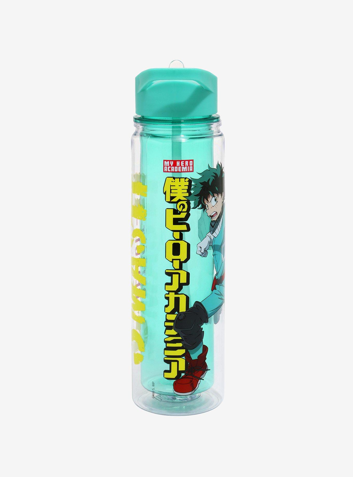 My Hero Academia Deku Detroit Smash Water Bottle, , alternate